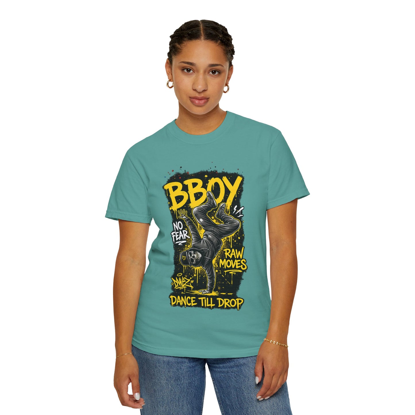 Bboy Breakdance T-Shirt — "Dance Till Drop" Streetwear Graphic Tee