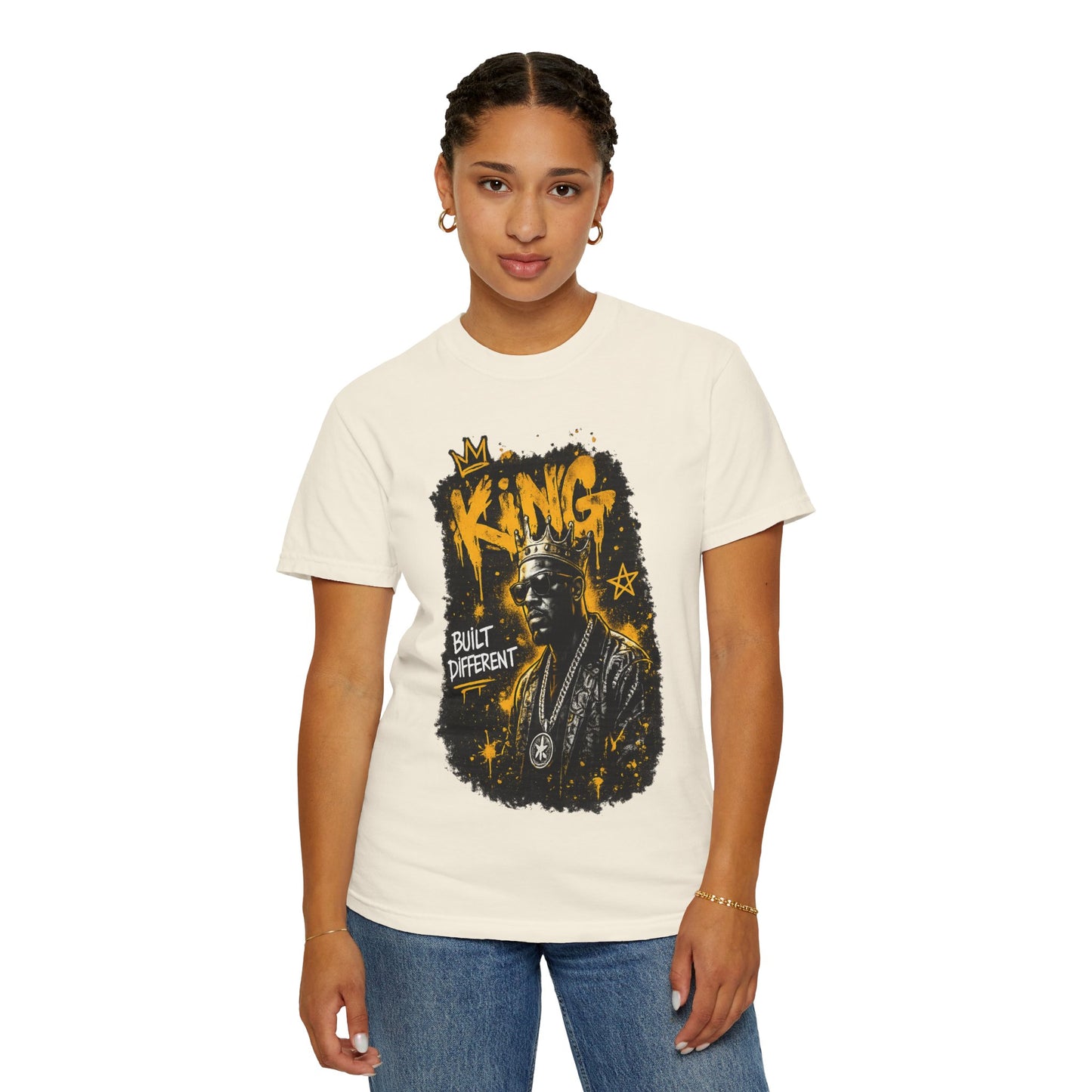 King Built Different T-Shirt — Urban Retro Graphic Tee