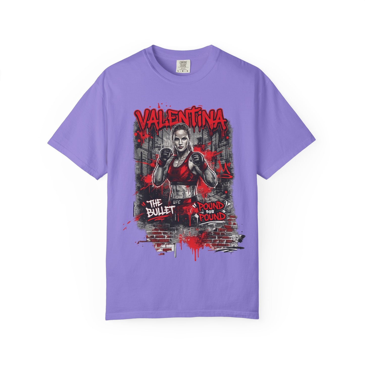 Valentina 'The Bullet' UFC T-Shirt — Women's Fighter Graphic Tee