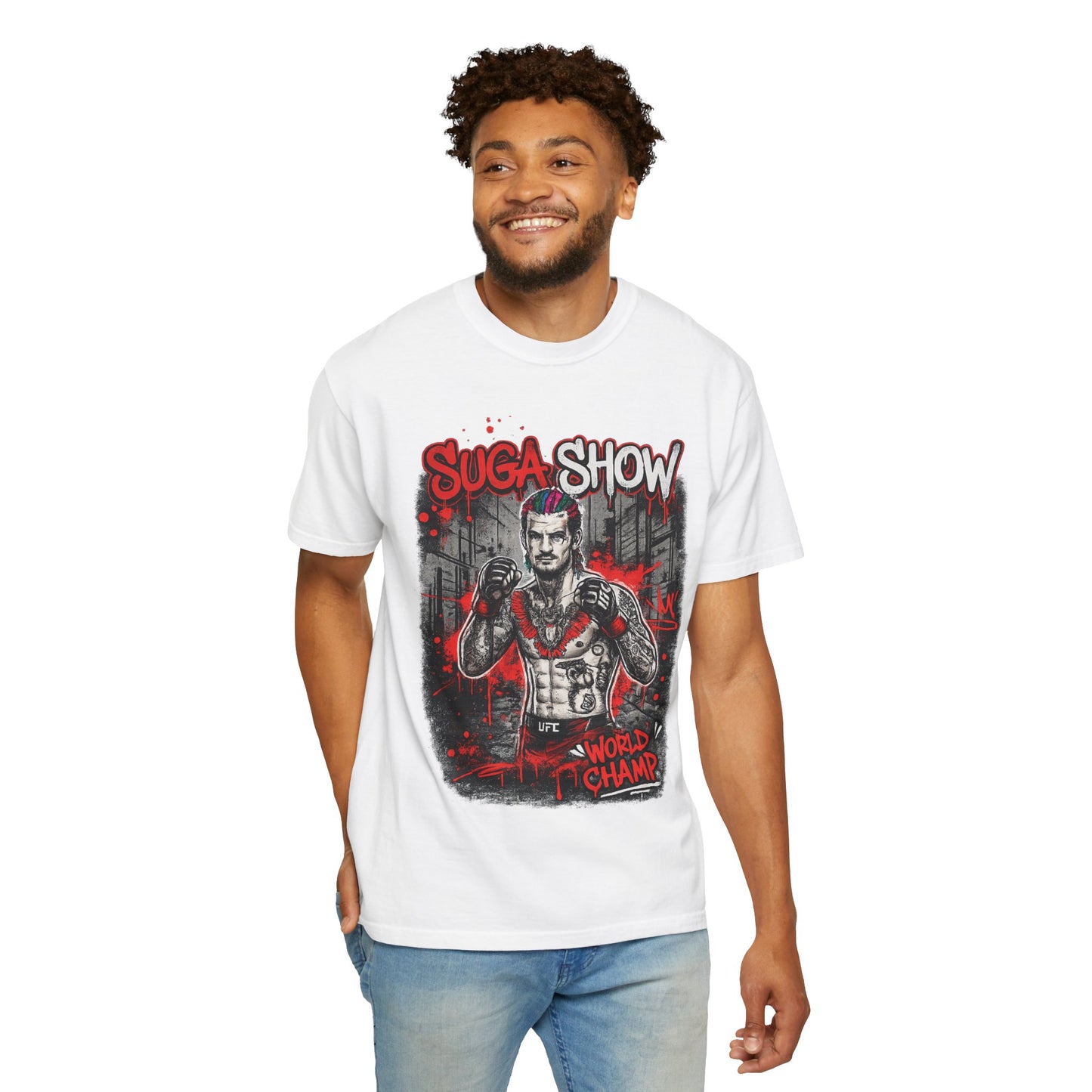 Suga Show World Champ Graphic T-Shirt