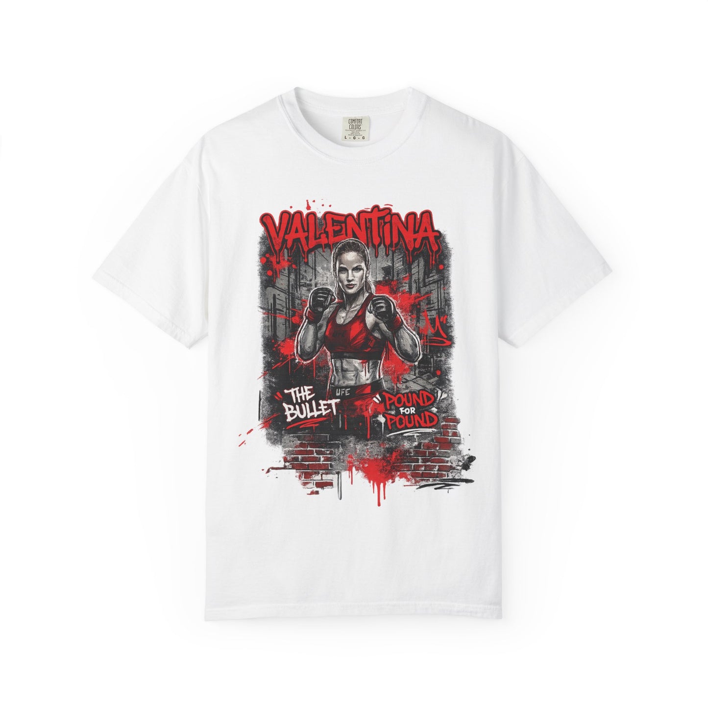 Valentina 'The Bullet' UFC T-Shirt — Women's Fighter Graphic Tee