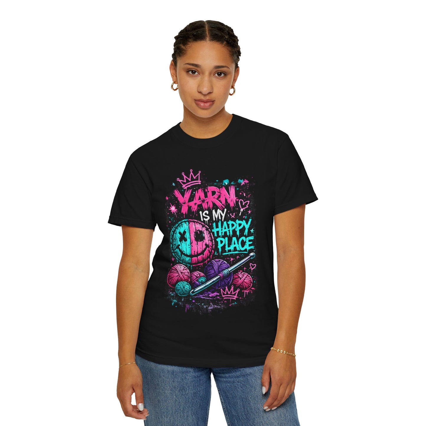 Yarn Is My Happy Place T-Shirt