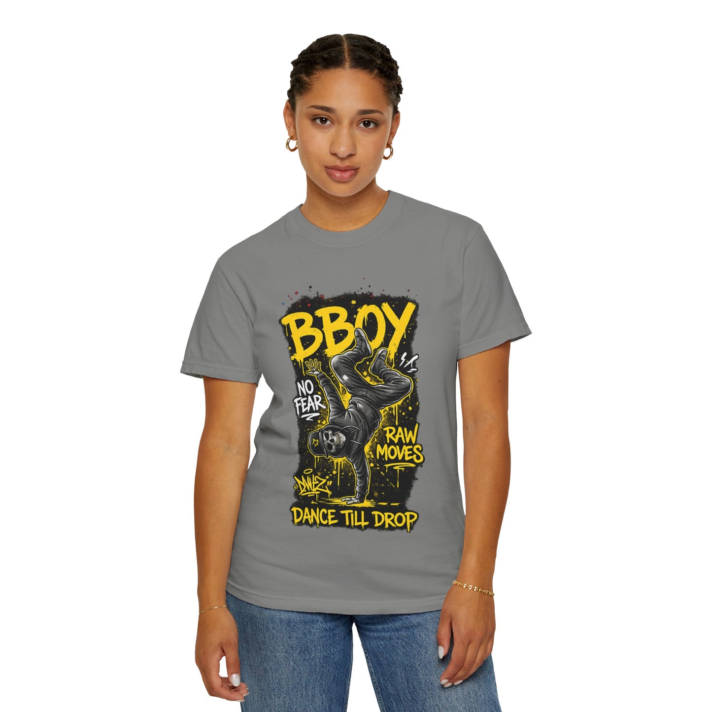 Bboy Breakdance T-Shirt — "Dance Till Drop" Streetwear Graphic Tee