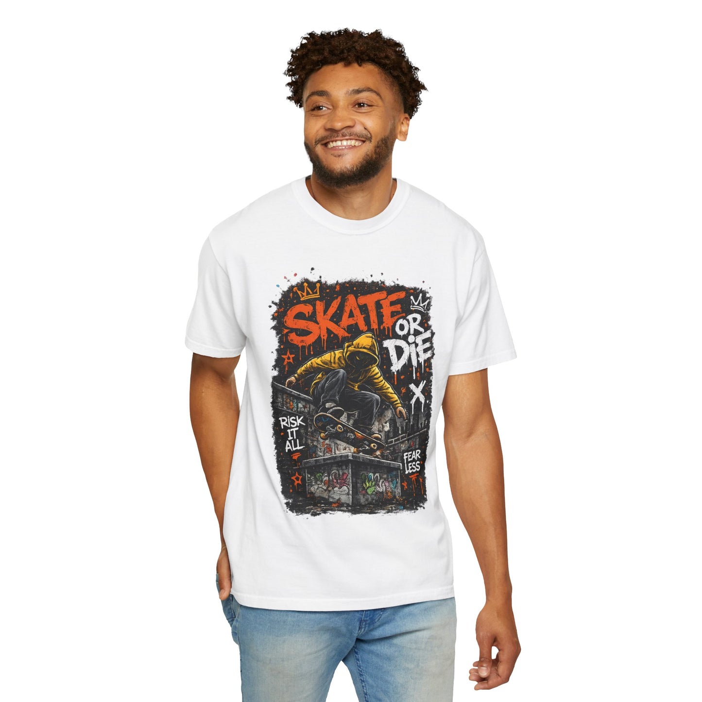 Skate or Die T-Shirt — Fearless Street Skateboard Graphic Tee