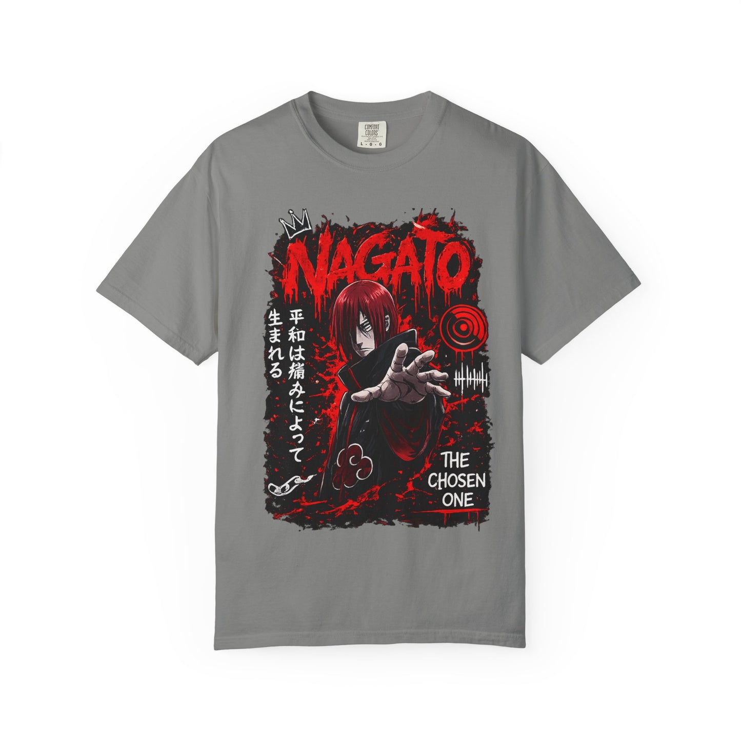 Nagato Graphic T-Shirt — 'The Chosen One' Anime Horror Tee