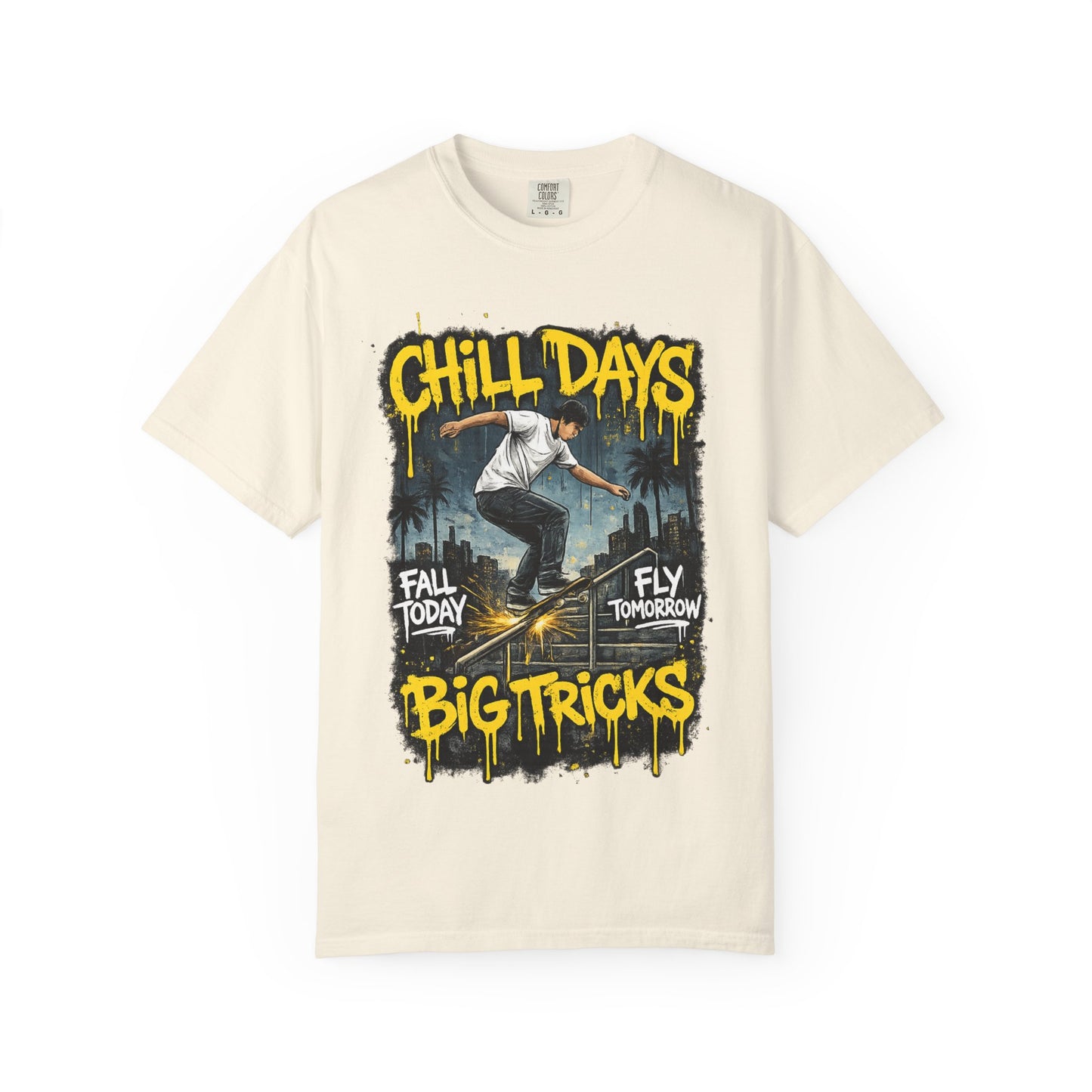 Chill Days Big Tricks Skateboard T‑Shirt