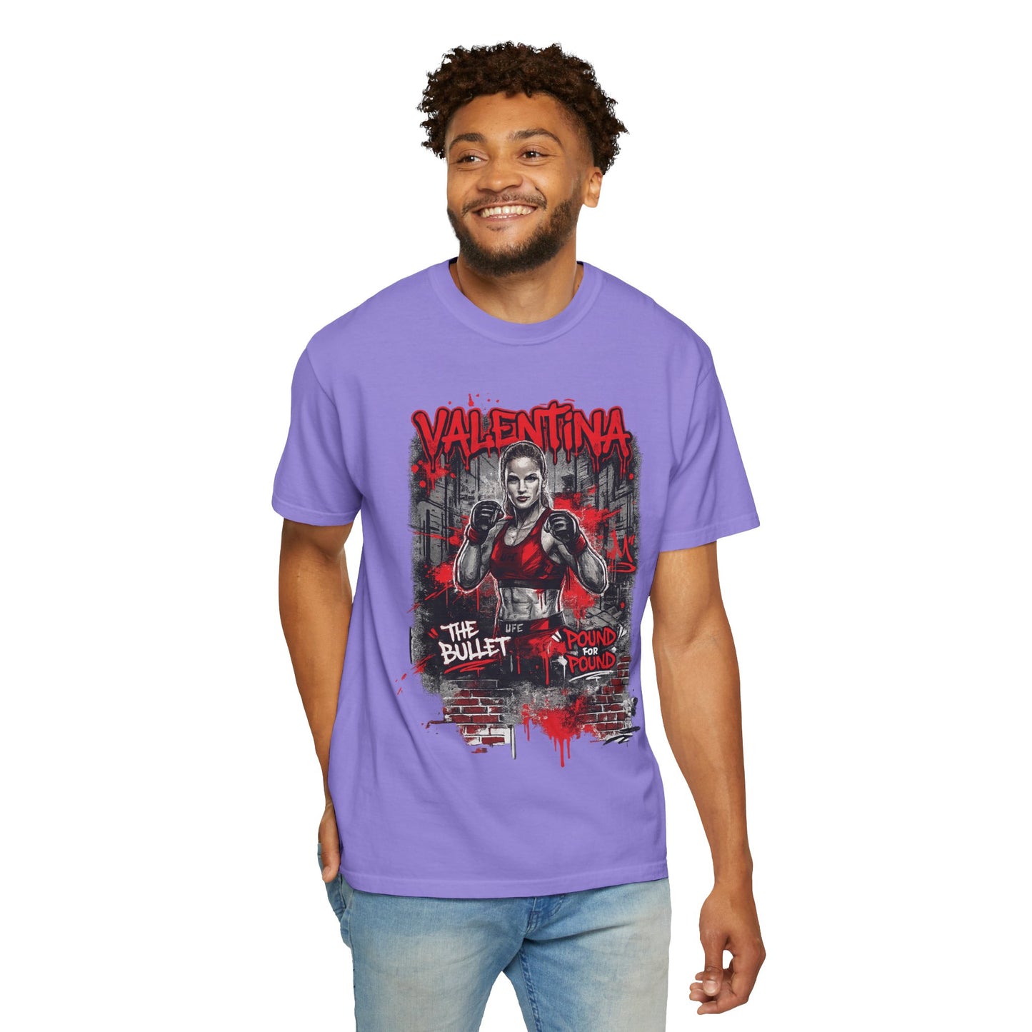 Valentina 'The Bullet' UFC T-Shirt — Women's Fighter Graphic Tee