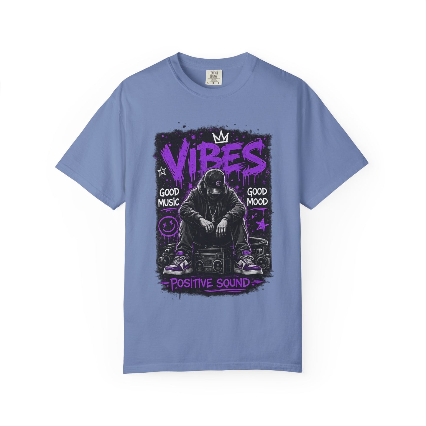 Vibes Graphic T-Shirt — Positive Sound Music Tee