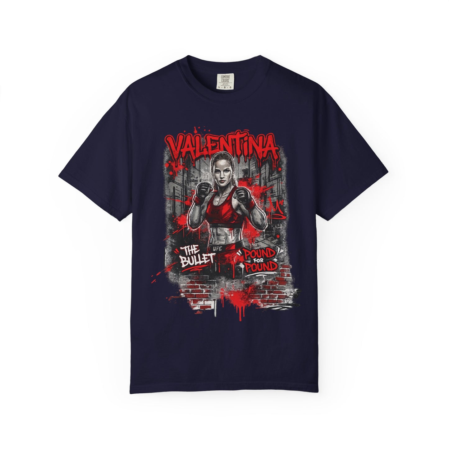 Valentina 'The Bullet' UFC T-Shirt — Women's Fighter Graphic Tee