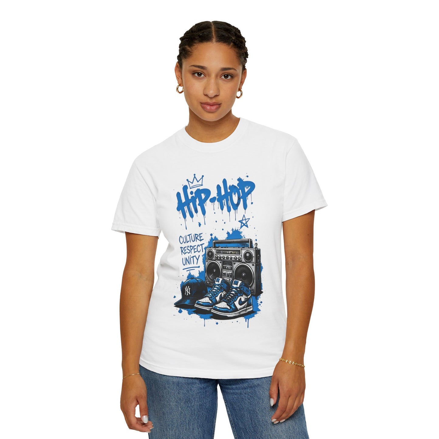 Hip-Hop Culture T-Shirt — "Hip-Hop: Culture Respect Unity" Graphic Tee
