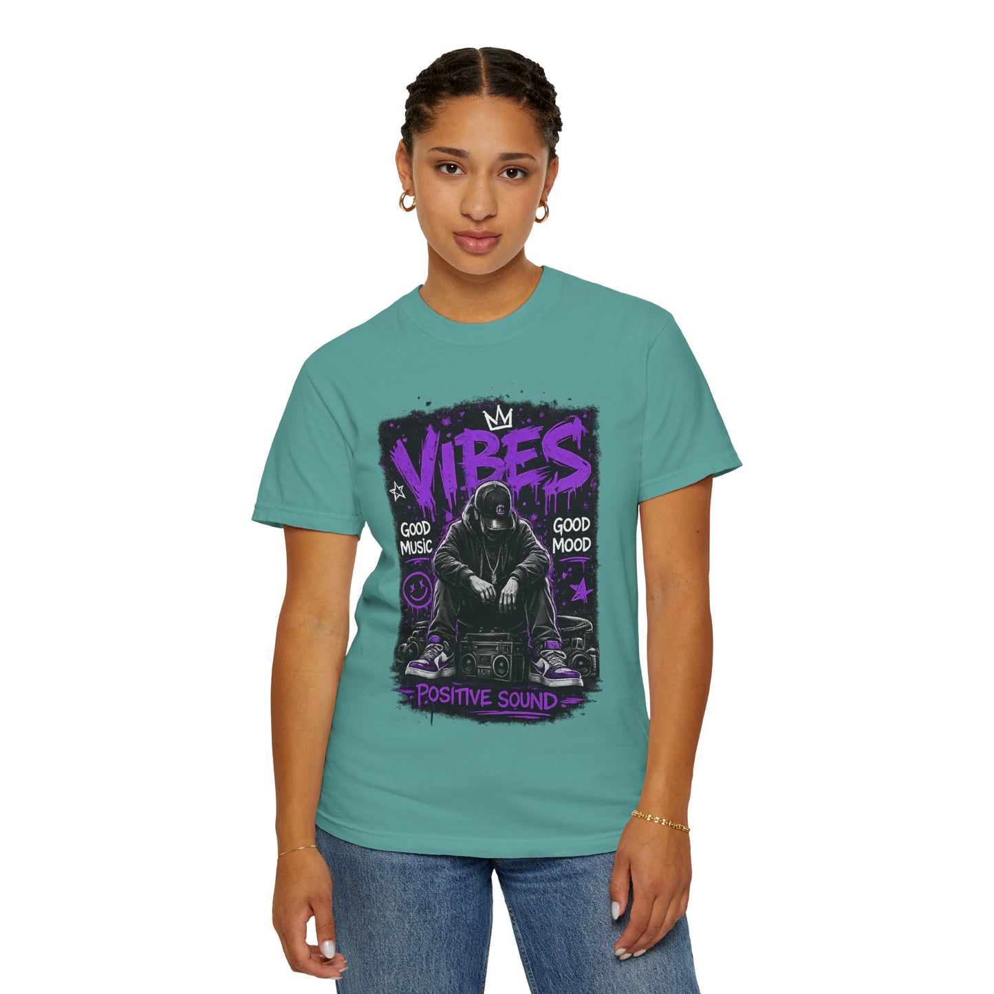 Vibes Graphic T-Shirt — Positive Sound Music Tee