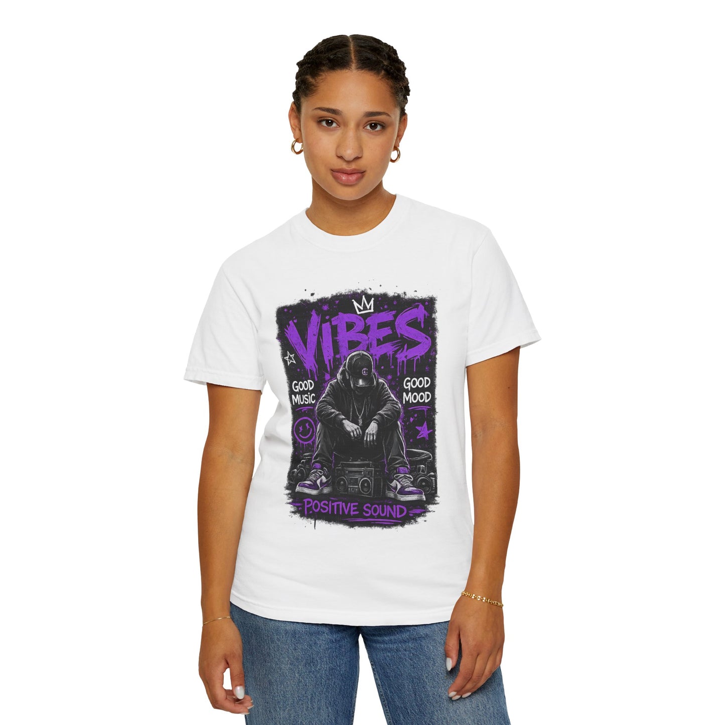 Vibes Graphic T-Shirt — Positive Sound Music Tee