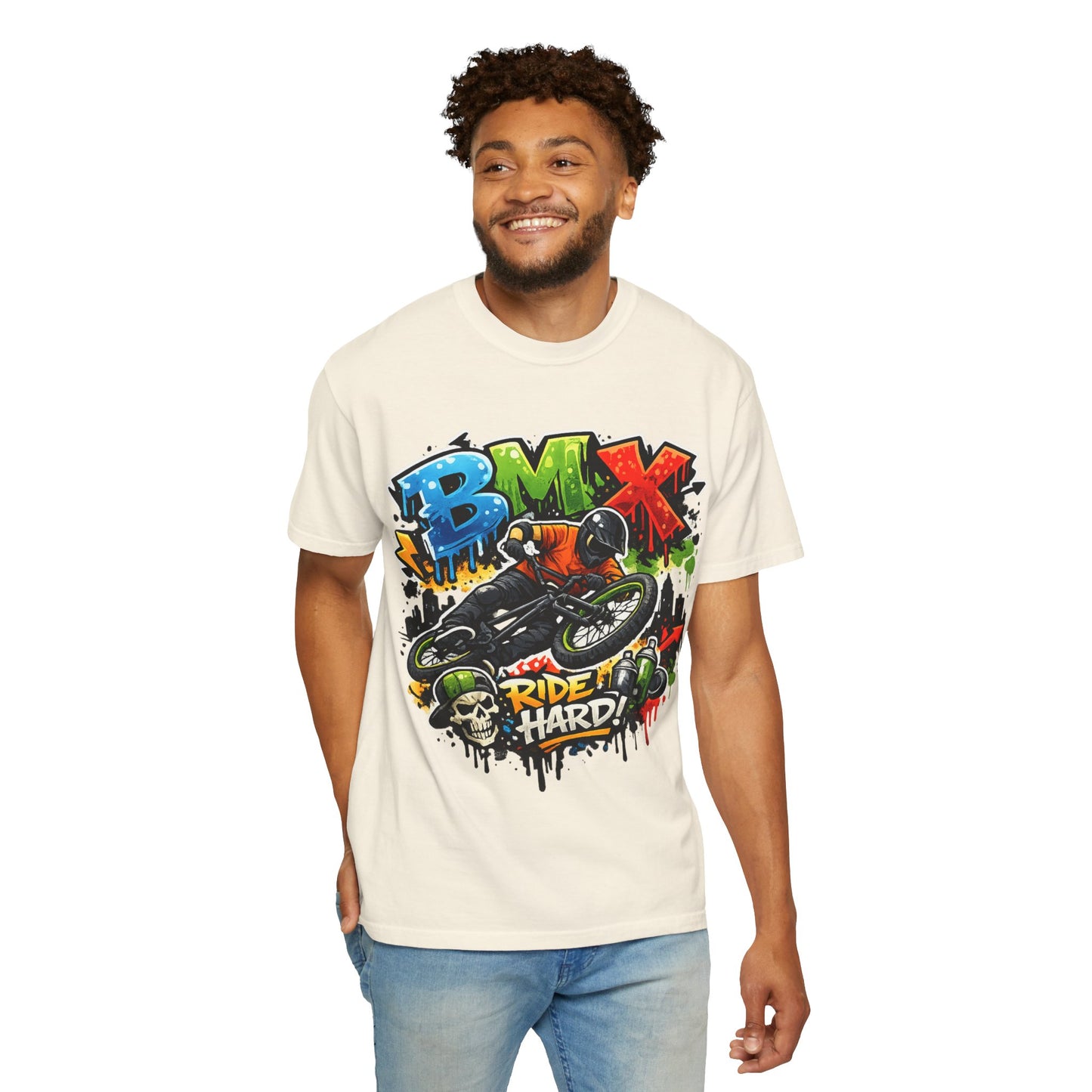 BMX Ride Hard T-Shirt