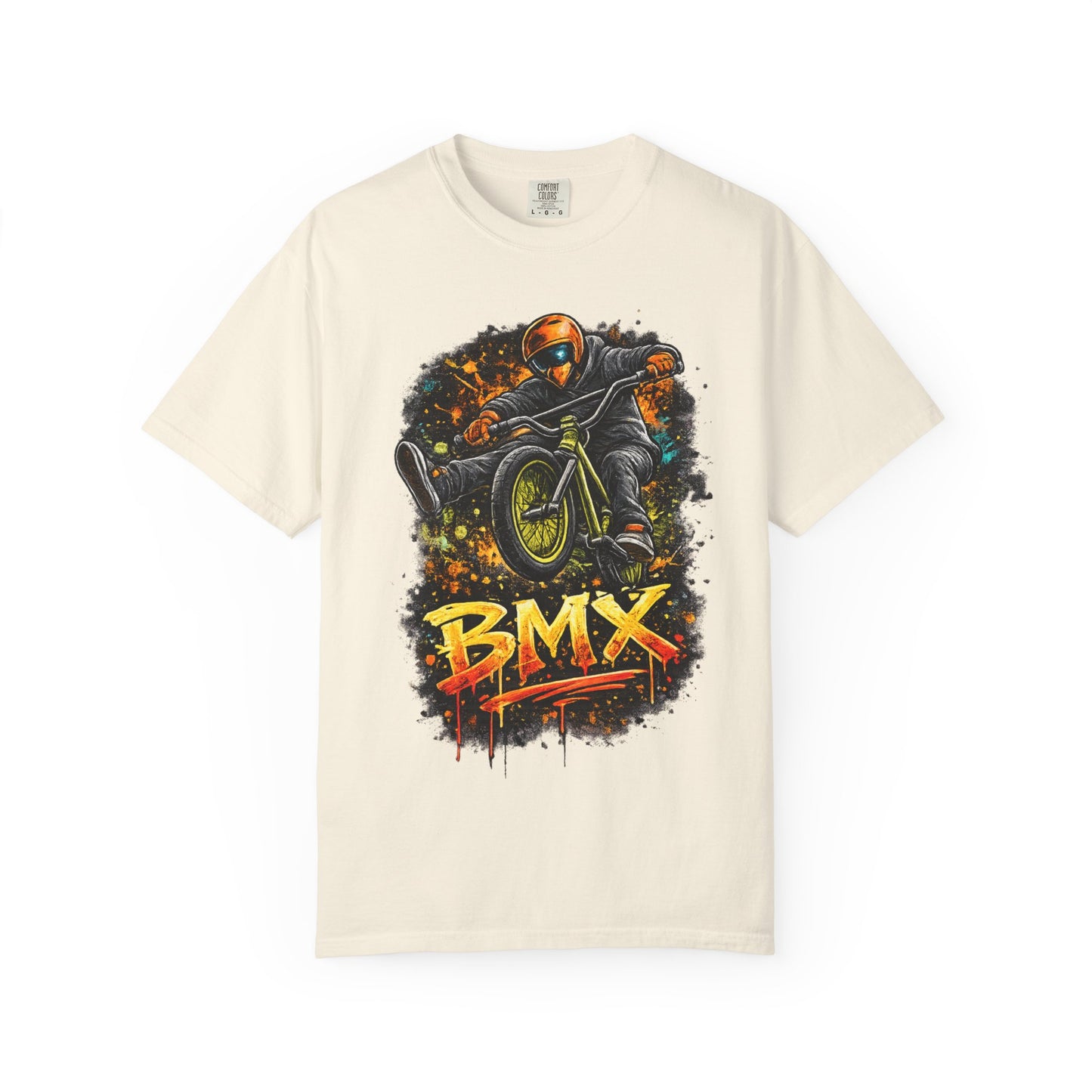 BMX Freestyle T-Shirt — Graphic BMX Rider Tee