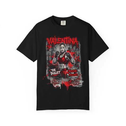 Valentina 'The Bullet' UFC T-Shirt — Women's Fighter Graphic Tee