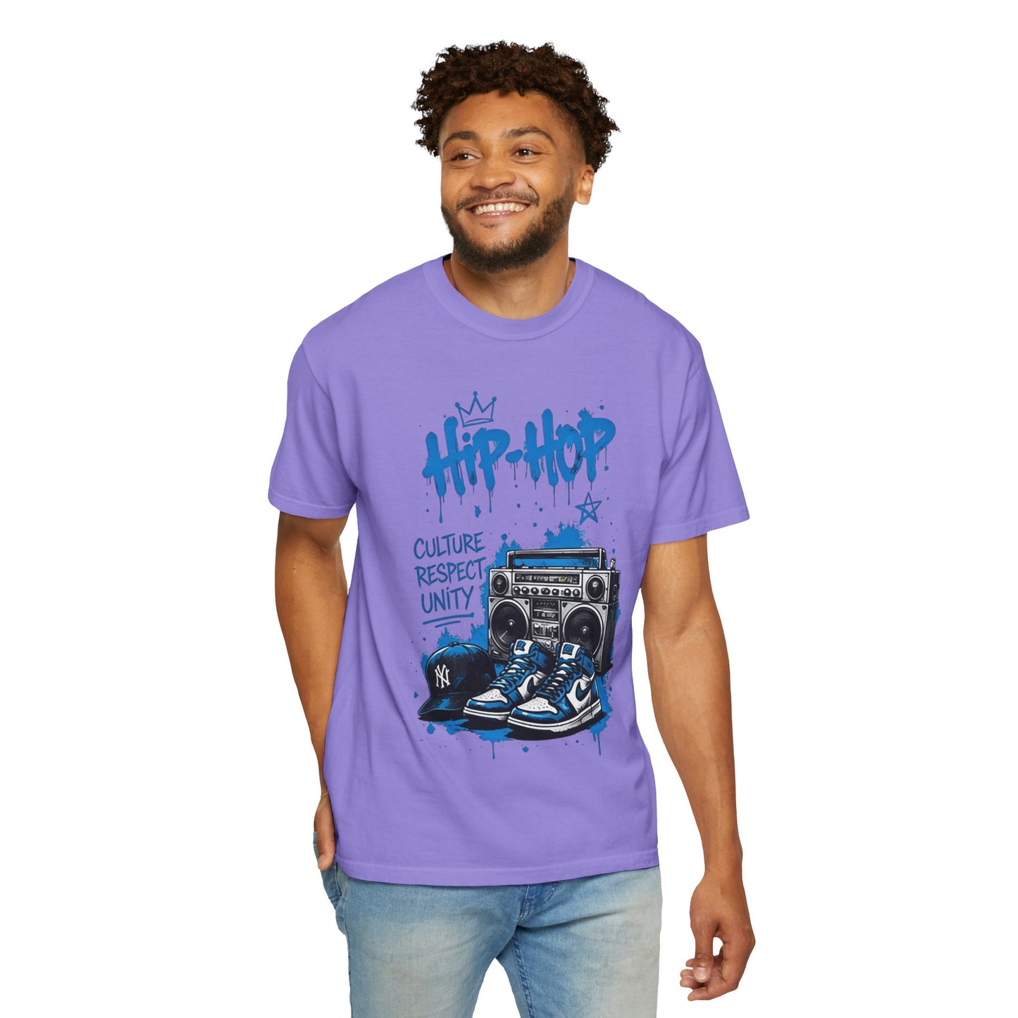 Hip-Hop Culture T-Shirt — "Hip-Hop: Culture Respect Unity" Graphic Tee