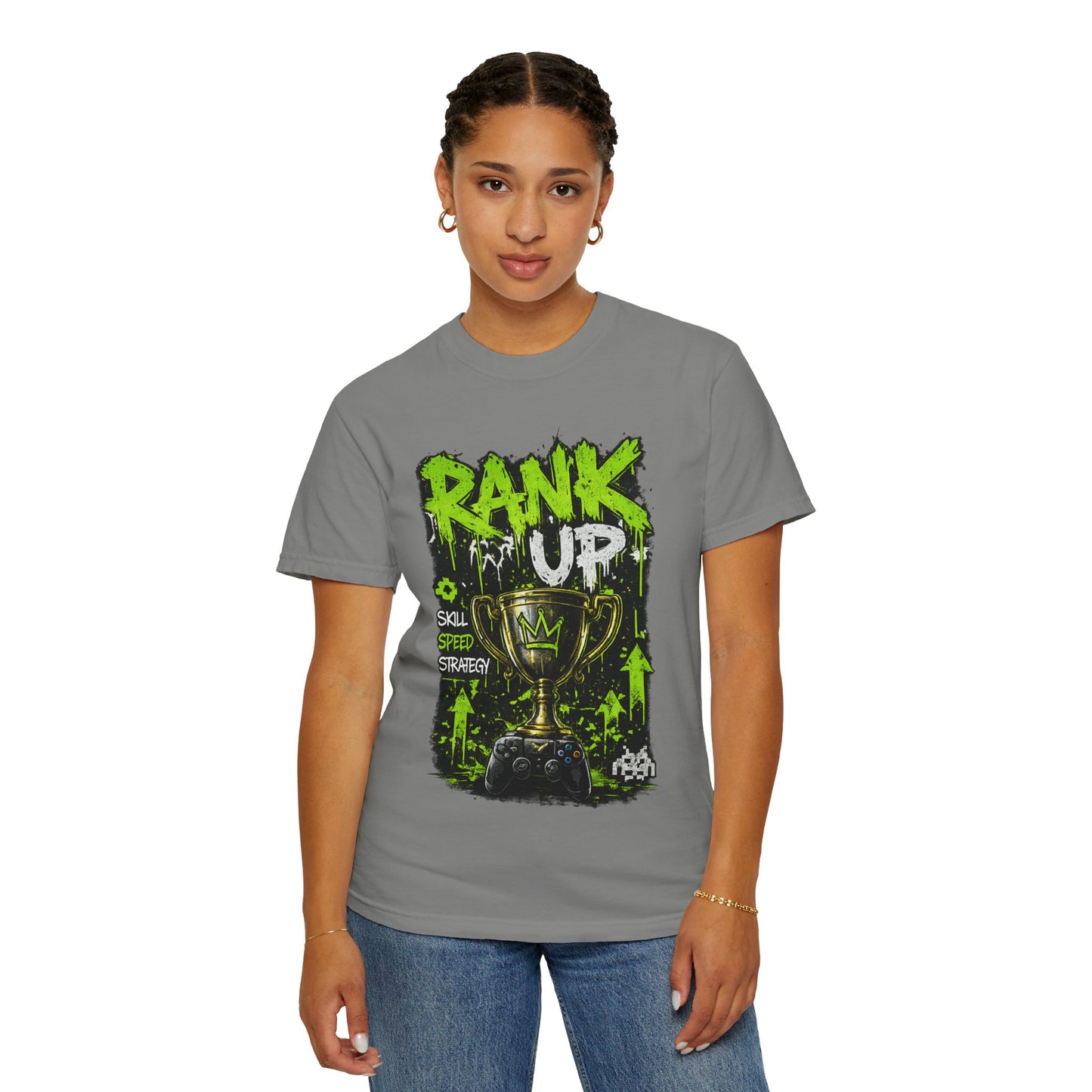 Rank Up Trophy Gaming T-Shirt