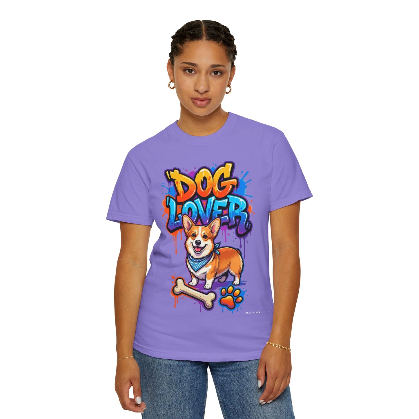 Dog Lover T-Shirt — Cute Corgi Graphic Tee