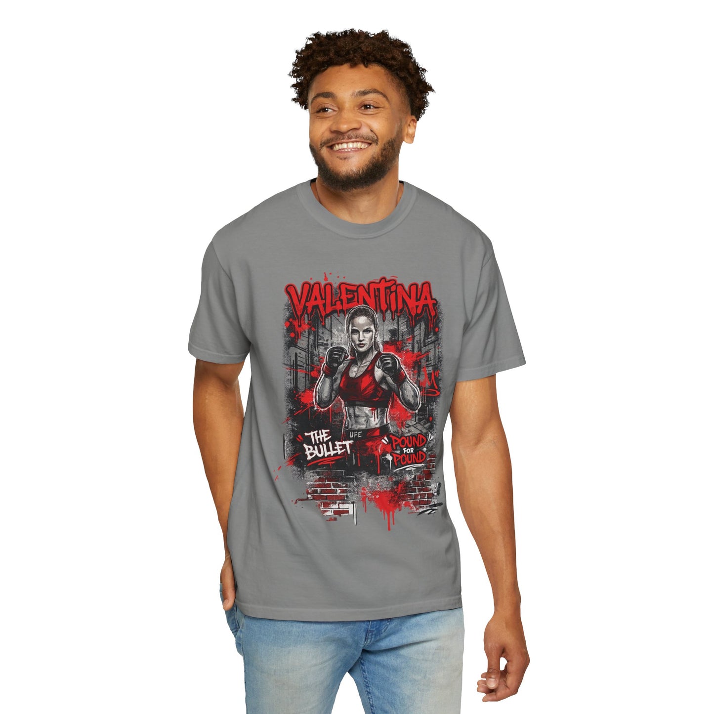 Valentina 'The Bullet' UFC T-Shirt — Women's Fighter Graphic Tee