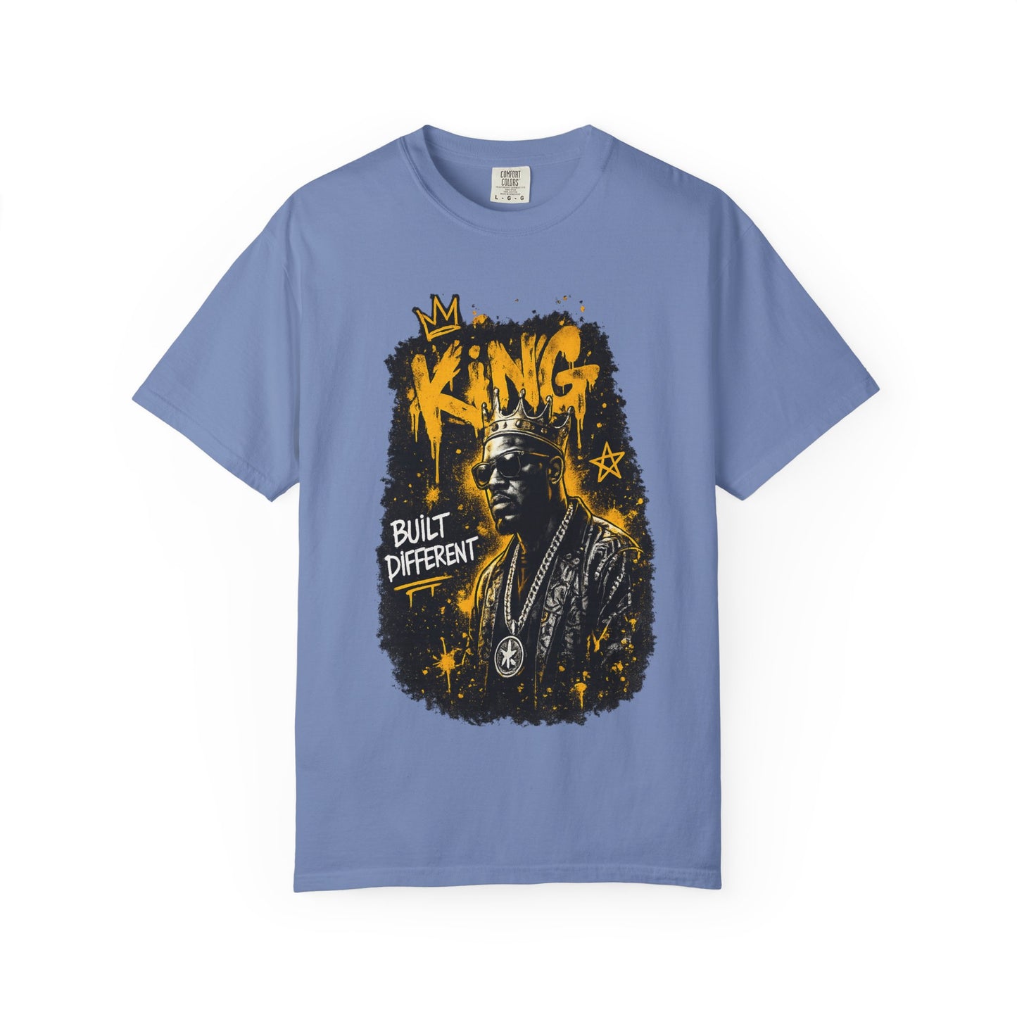 King Built Different T-Shirt — Urban Retro Graphic Tee