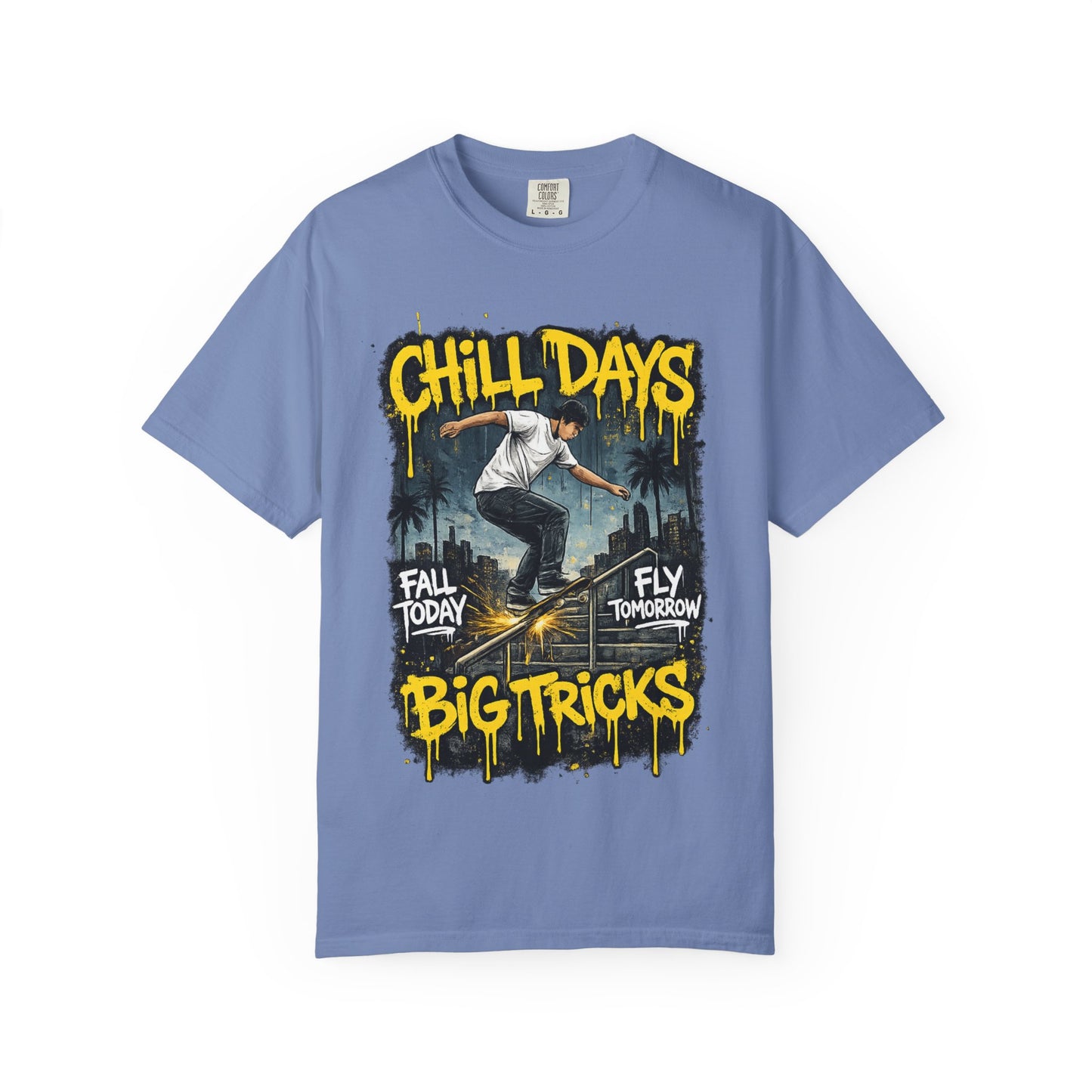 Chill Days Big Tricks Skateboard T‑Shirt