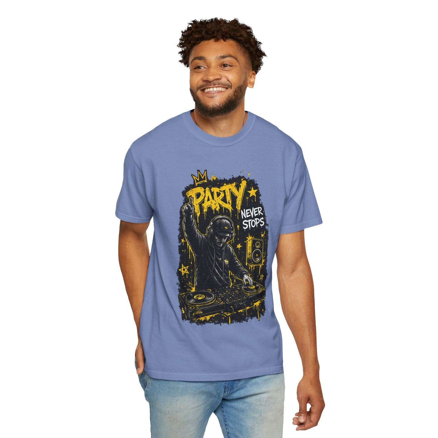 Party Never Stops DJ T-Shirt