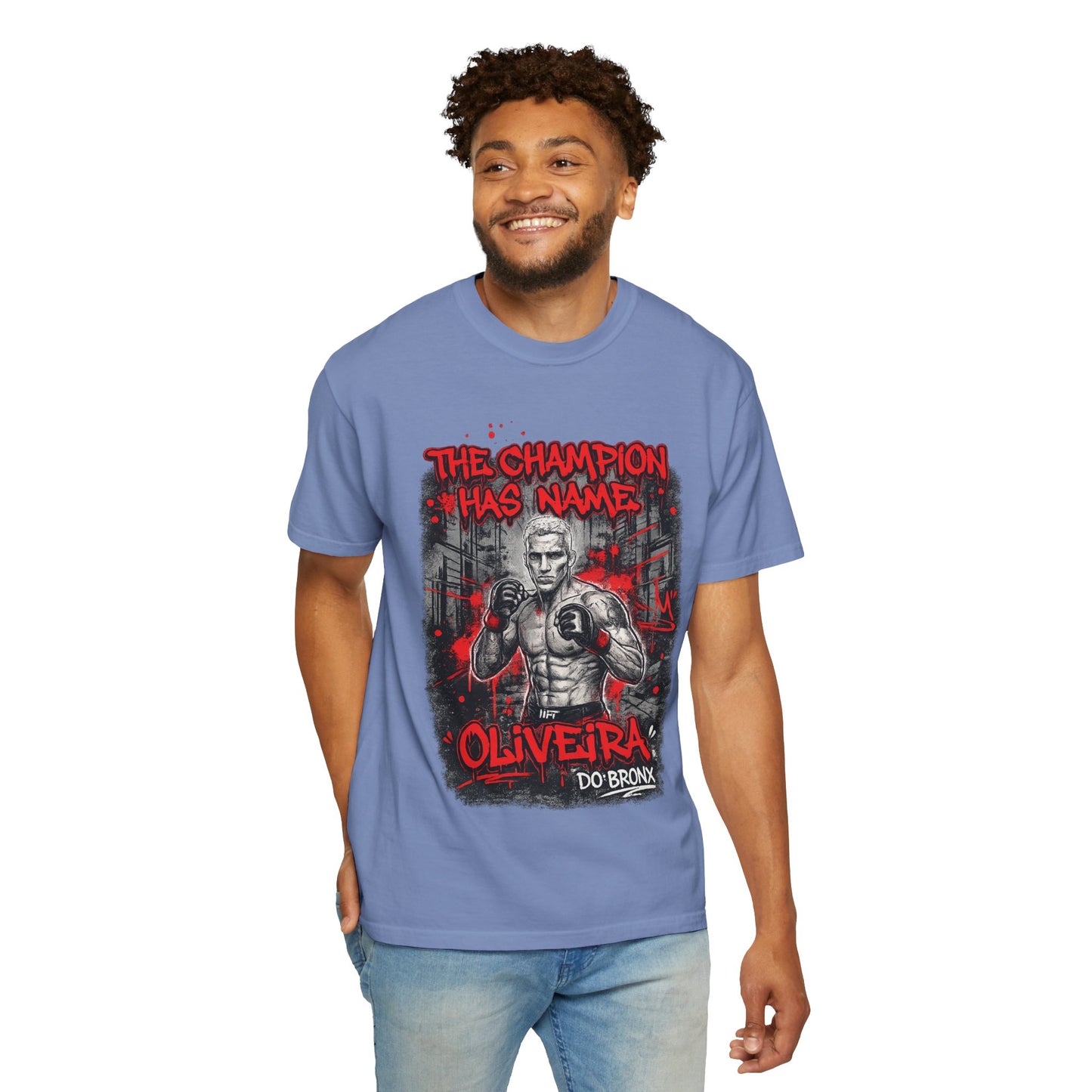Oliveira 'The Champion Has Name' UFC Graphic T-Shirt