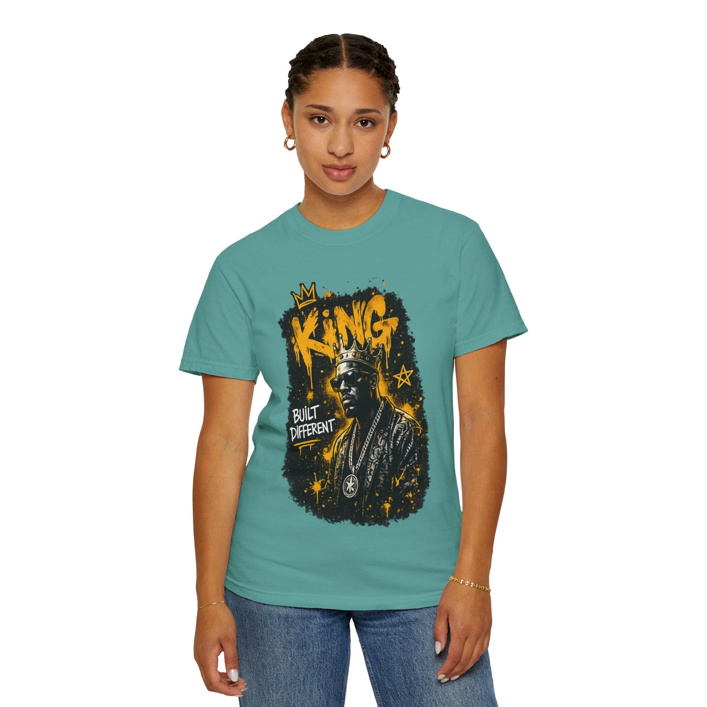 King Built Different T-Shirt — Urban Retro Graphic Tee