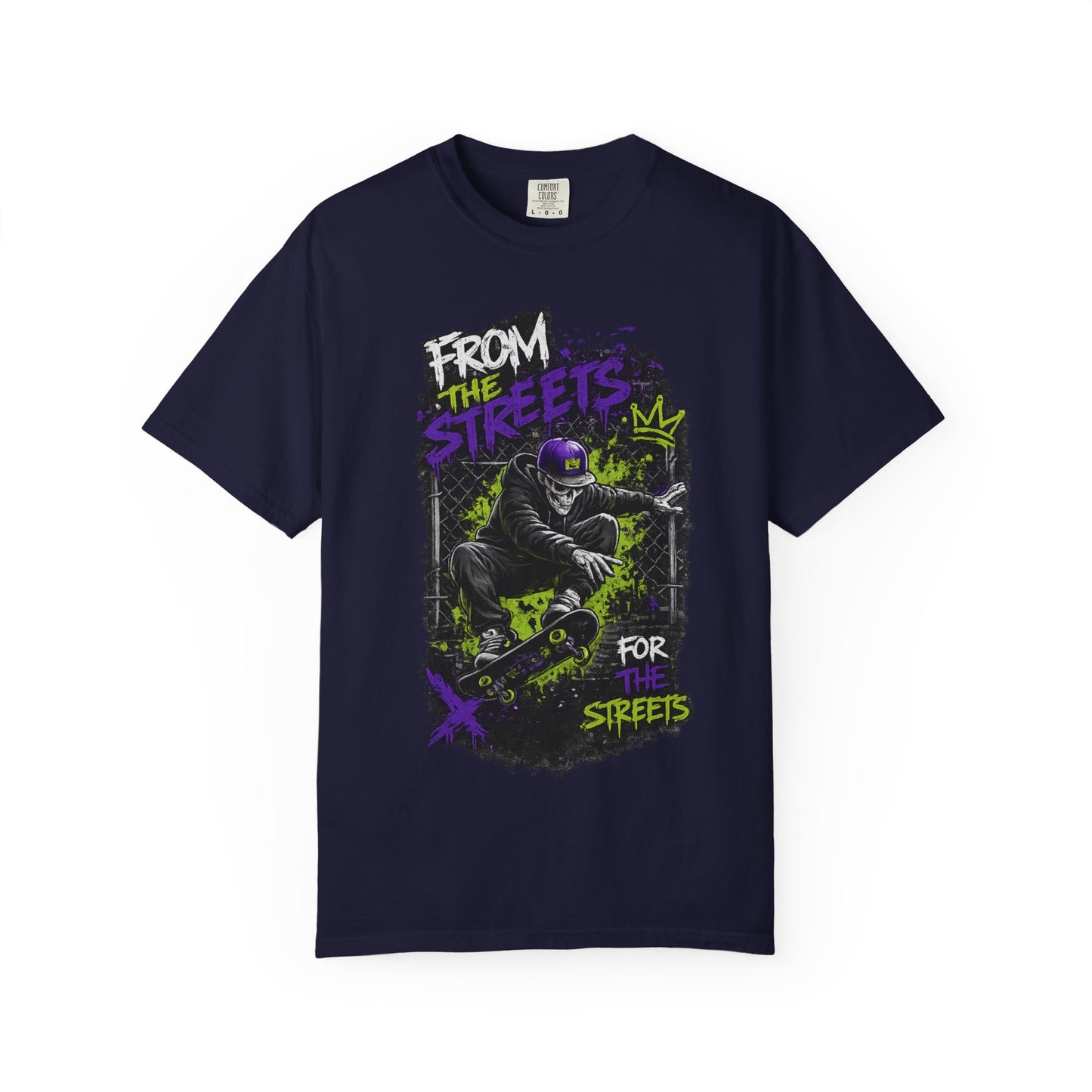 From the Streets Skateboard T-Shirt — Urban Skate Crew Graphic Tee