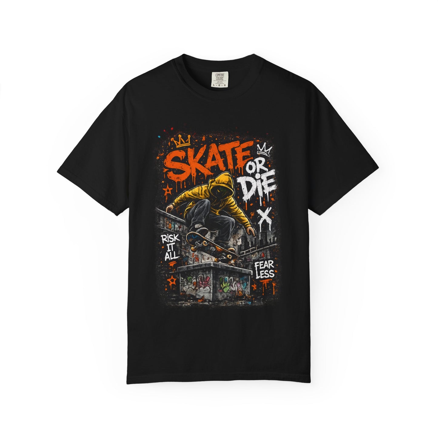 Skate or Die T-Shirt — Fearless Street Skateboard Graphic Tee