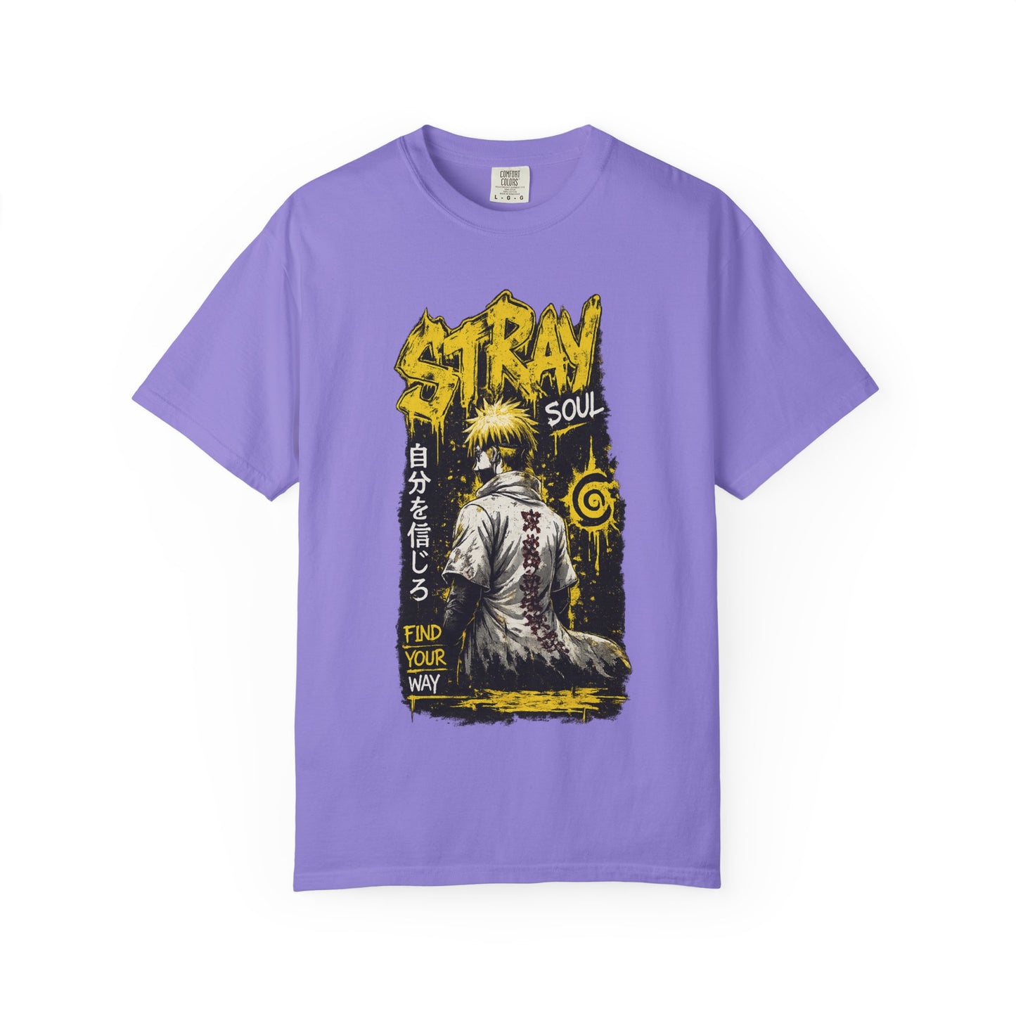 Stray Soul Graphic T-Shirt — Find Your Way Anime Streetwear