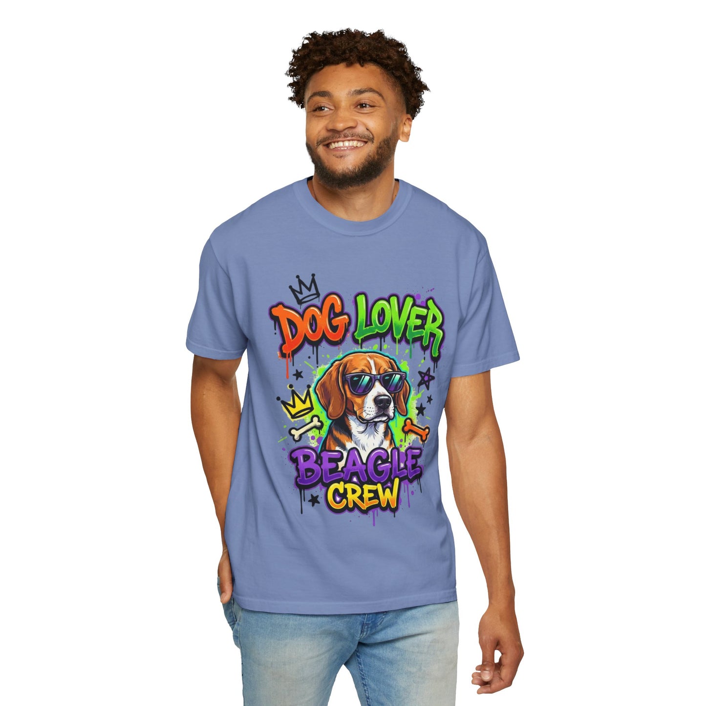 Beagle Crew Dog Lover T-Shirt — Graphic Pet Owner Tee