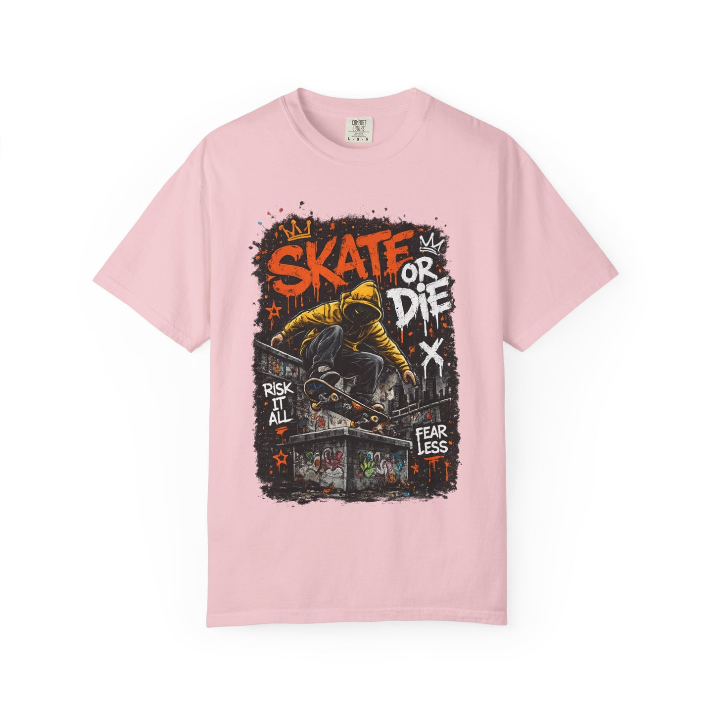 Skate or Die T-Shirt — Fearless Street Skateboard Graphic Tee