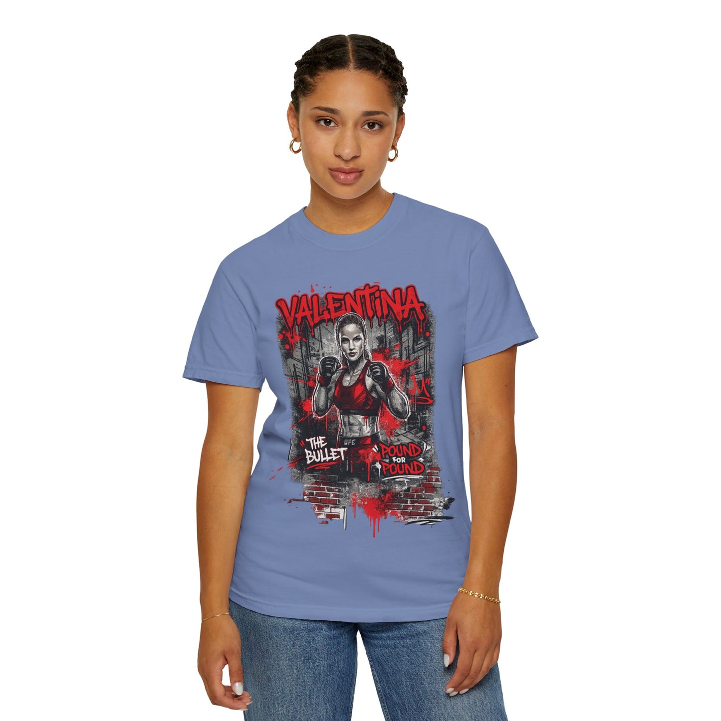 Valentina 'The Bullet' UFC T-Shirt — Women's Fighter Graphic Tee