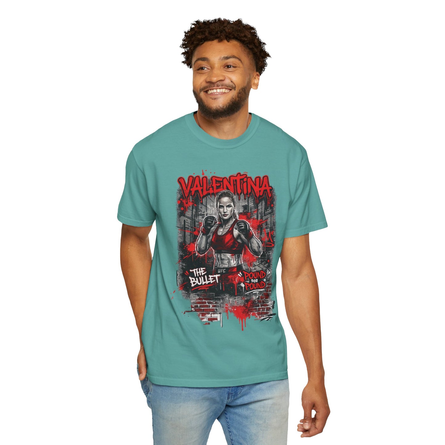 Valentina 'The Bullet' UFC T-Shirt — Women's Fighter Graphic Tee