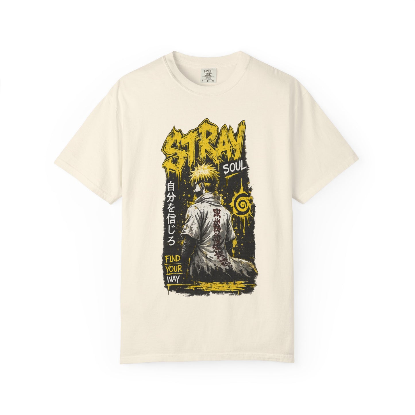 Stray Soul Graphic T-Shirt — Find Your Way Anime Streetwear
