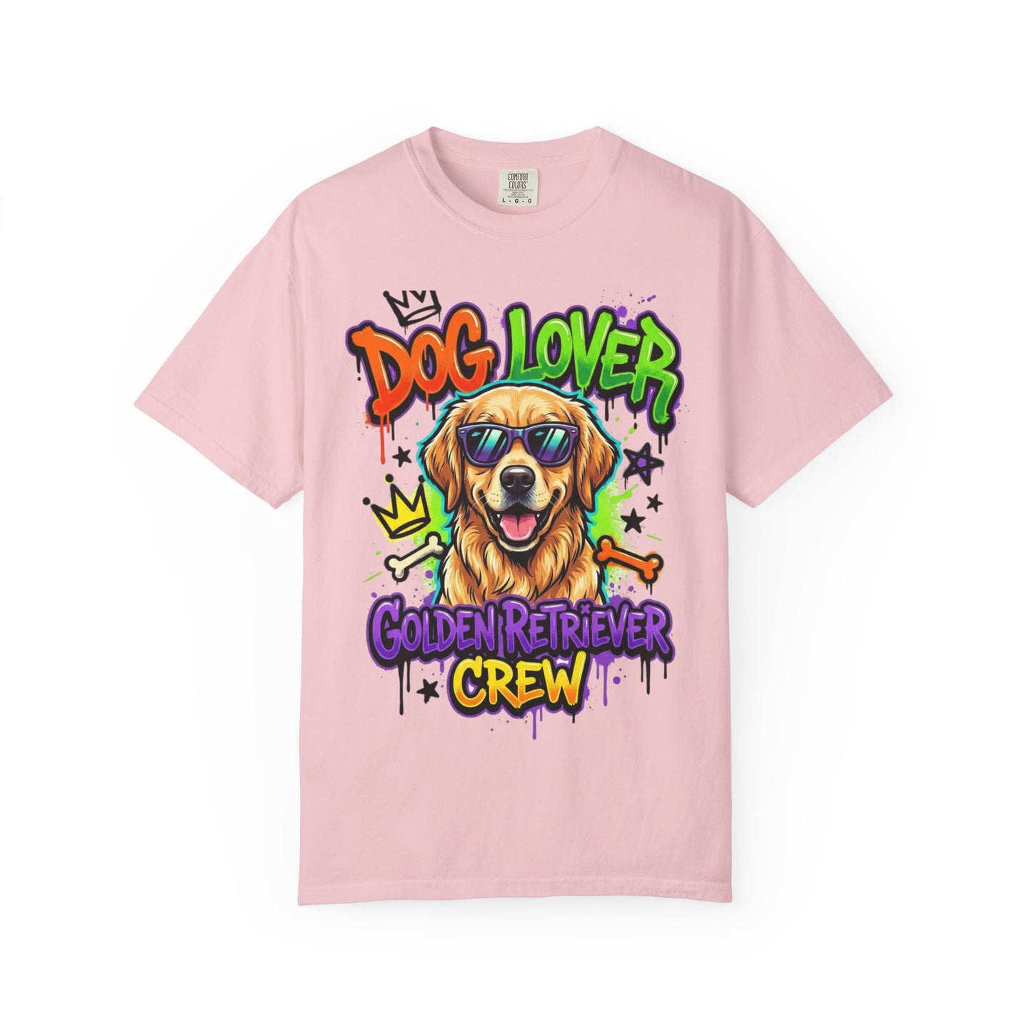 Dog Lover Golden Retriever Crew T-Shirt