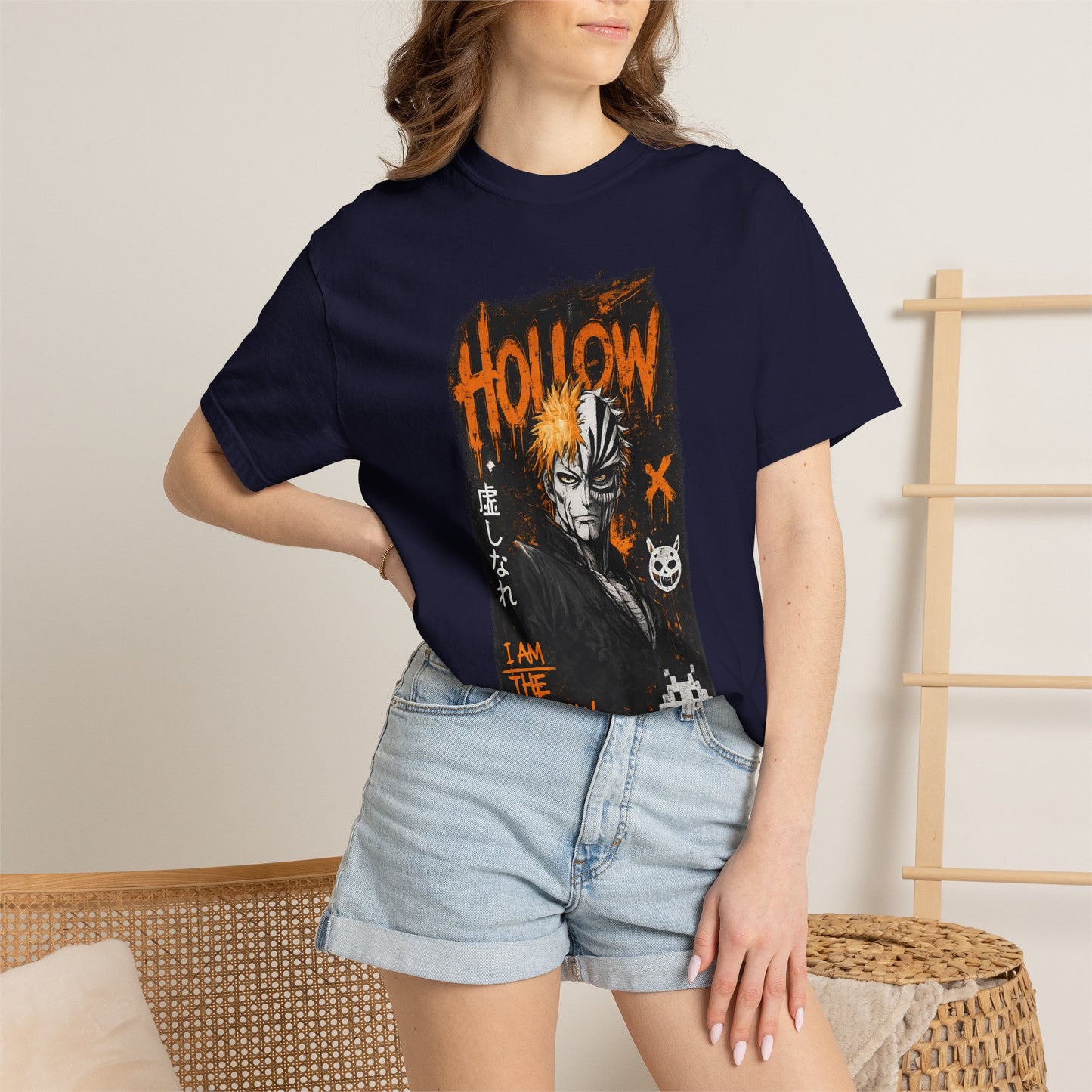 Hollow Anime Graphic T-Shirt — I Am The Hollow Illustration