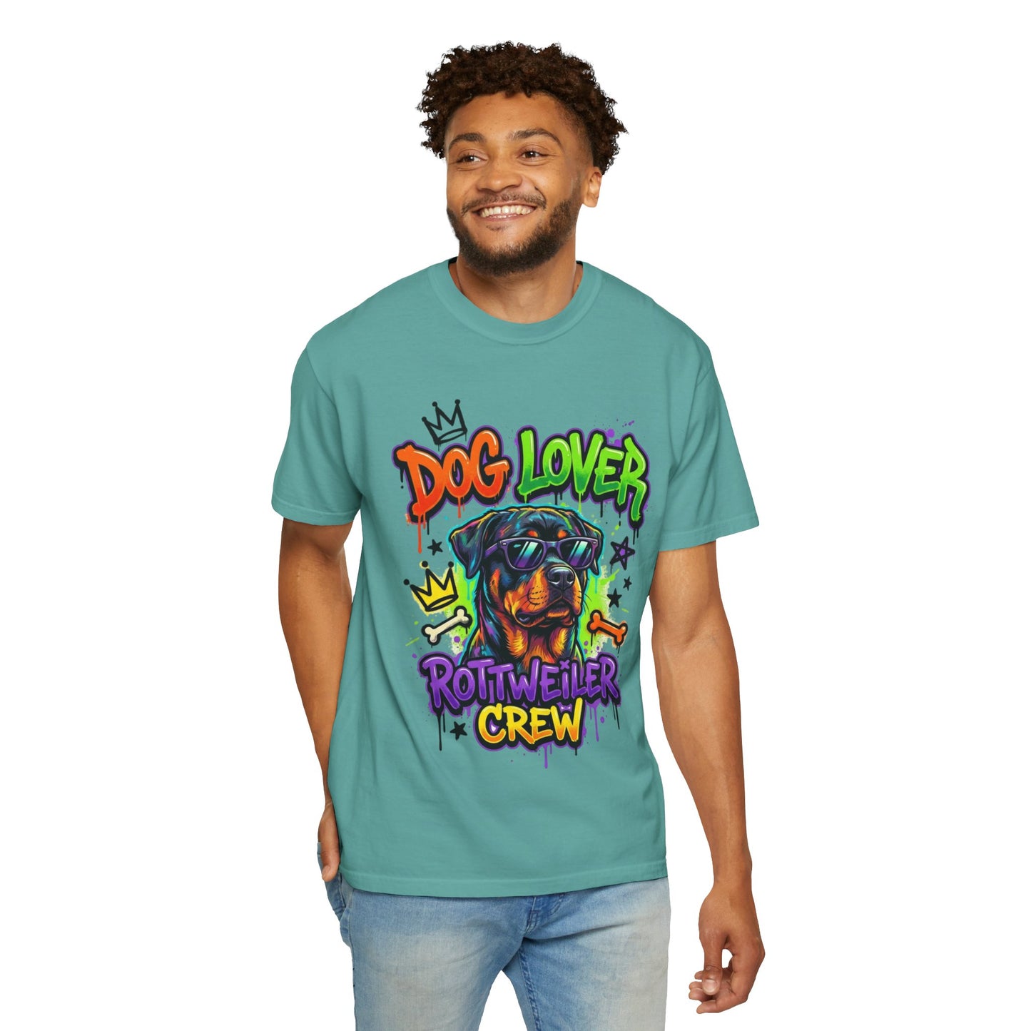 Rottweiler Crew ‘Dog Lover’ Graphic T-Shirt