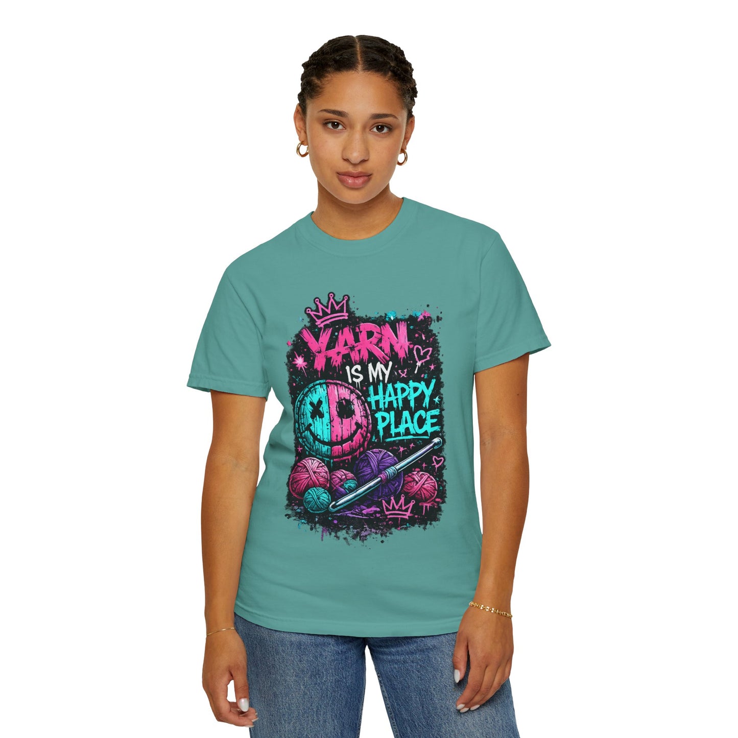 Yarn Is My Happy Place T-Shirt