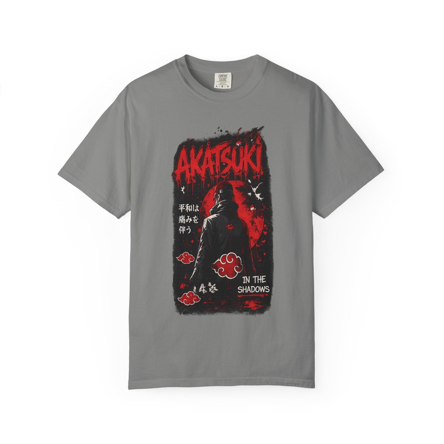 Akatsuki Graphic T-Shirt — Vintage Anime Rogue Clan Design