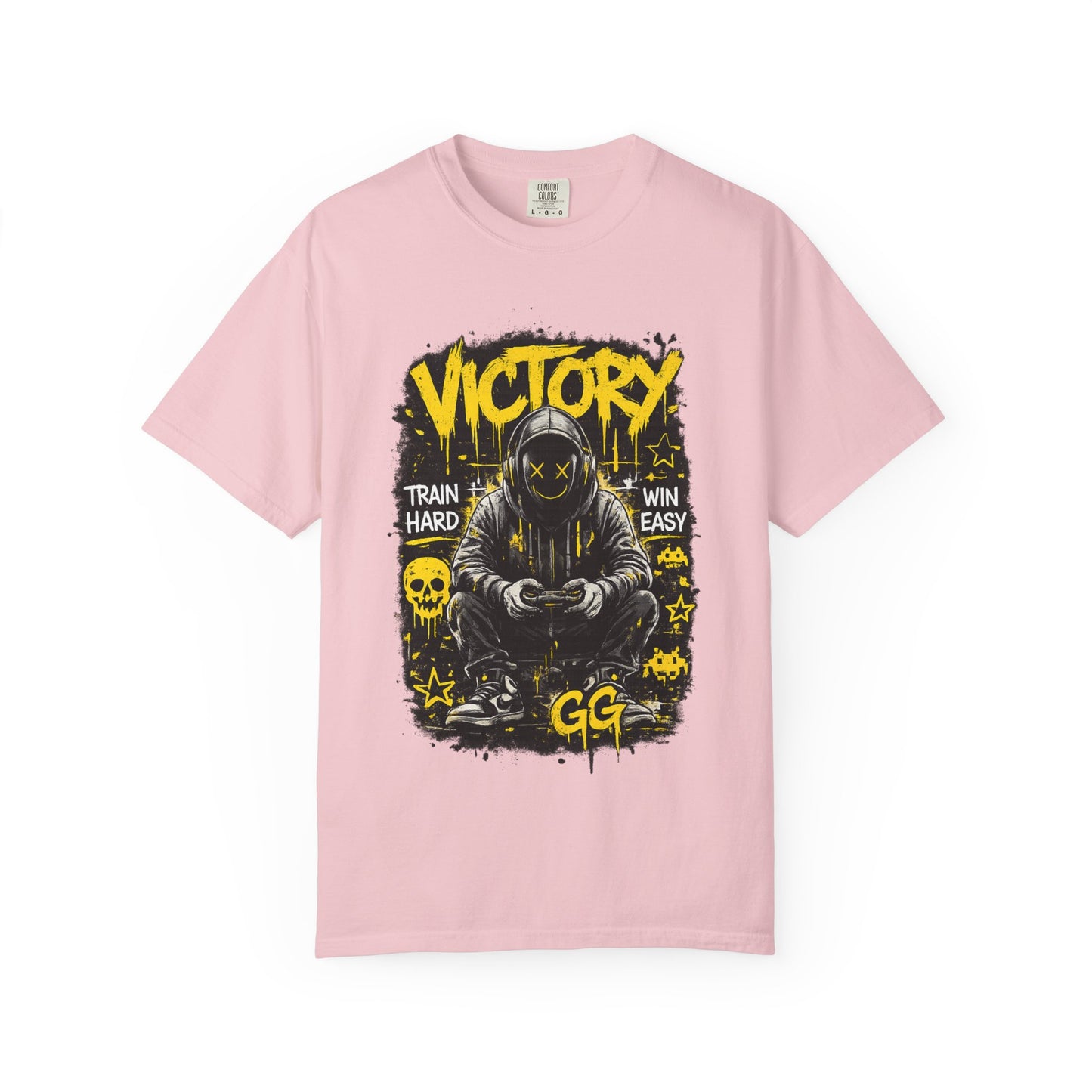 Victory Gamer Hooded Character T-shirt | GG Esports Graphic Tee