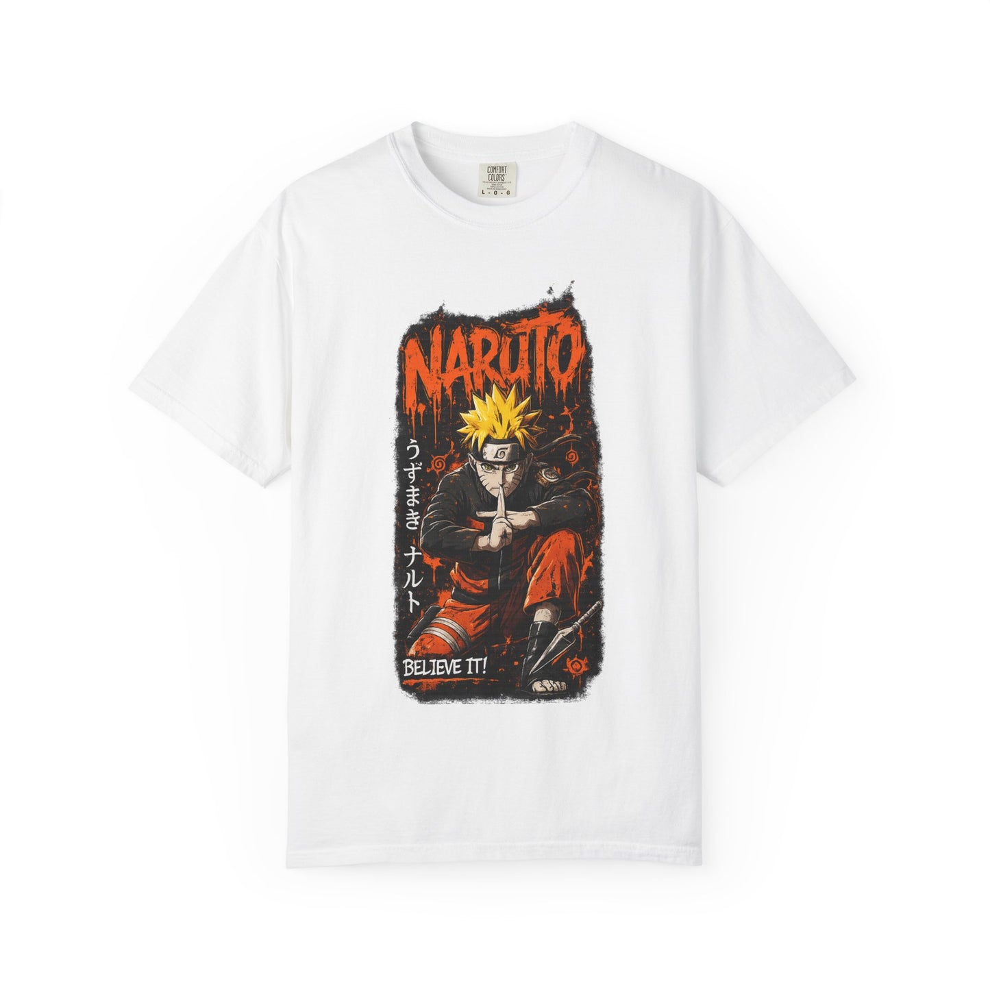 Naruto Graphic T-Shirt — Vintage Anime Design