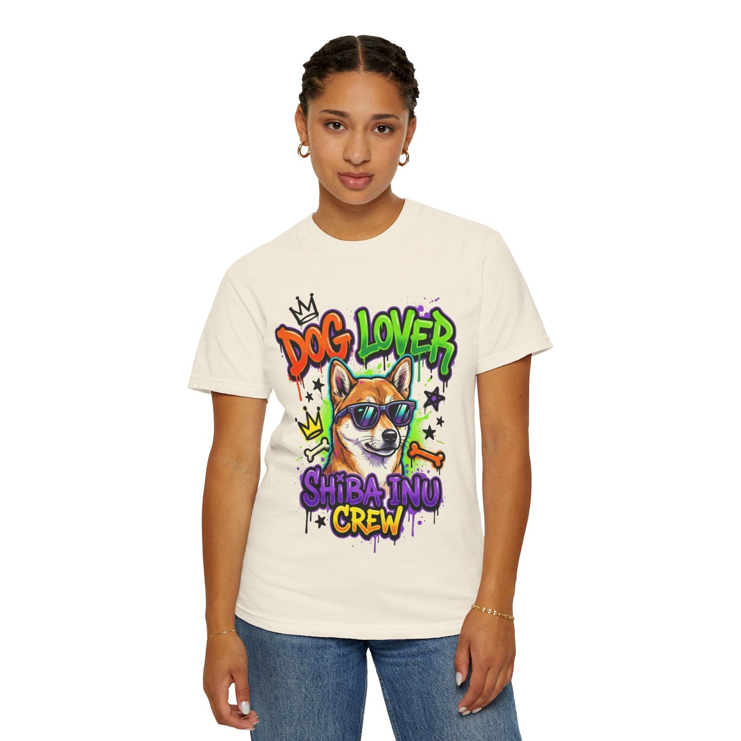 Dog Lover Shiba Inu Crew T-Shirt
