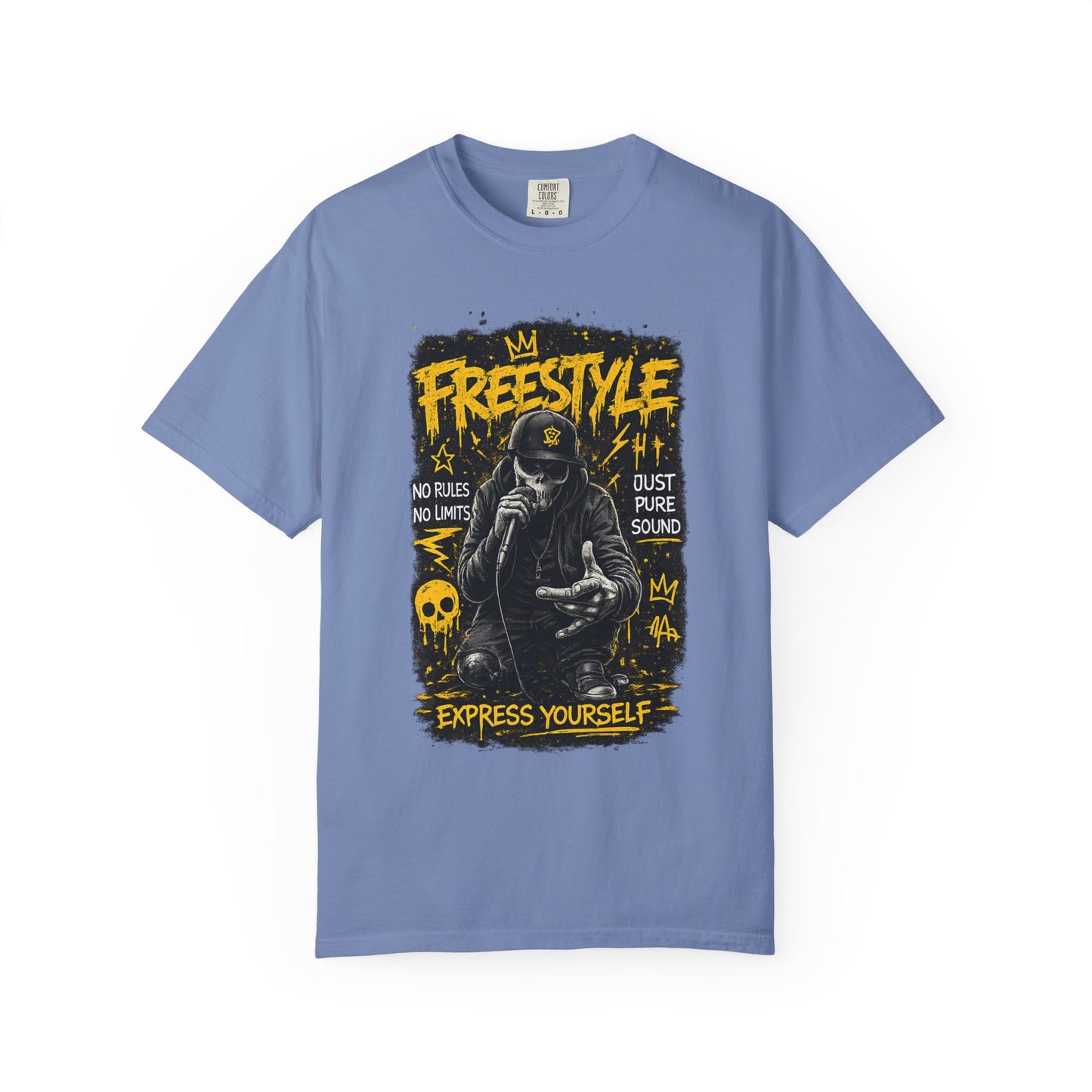 Freestyle Rap T-Shirt — "Express Yourself" Streetwear Graphic Tee