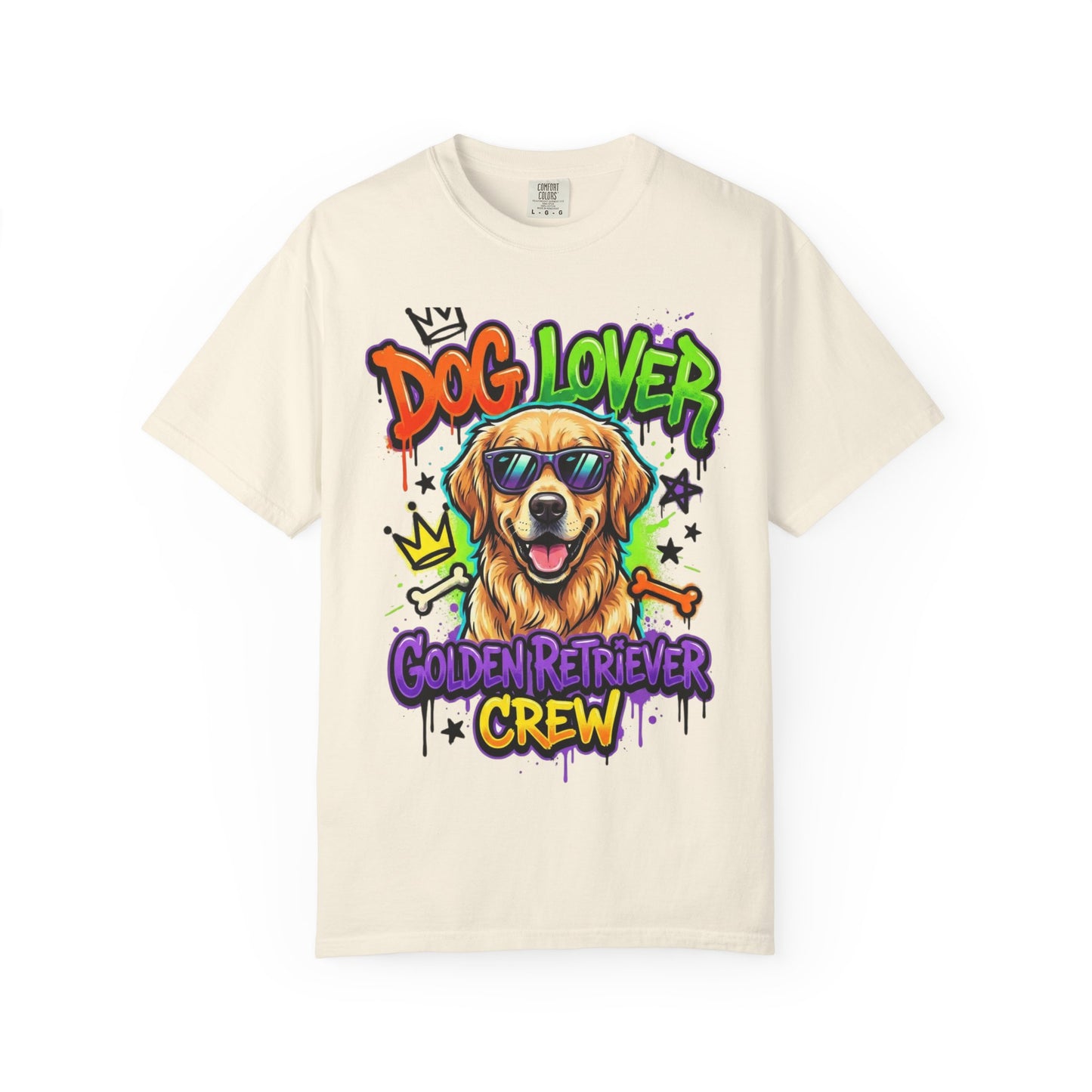 Dog Lover Golden Retriever Crew T-Shirt