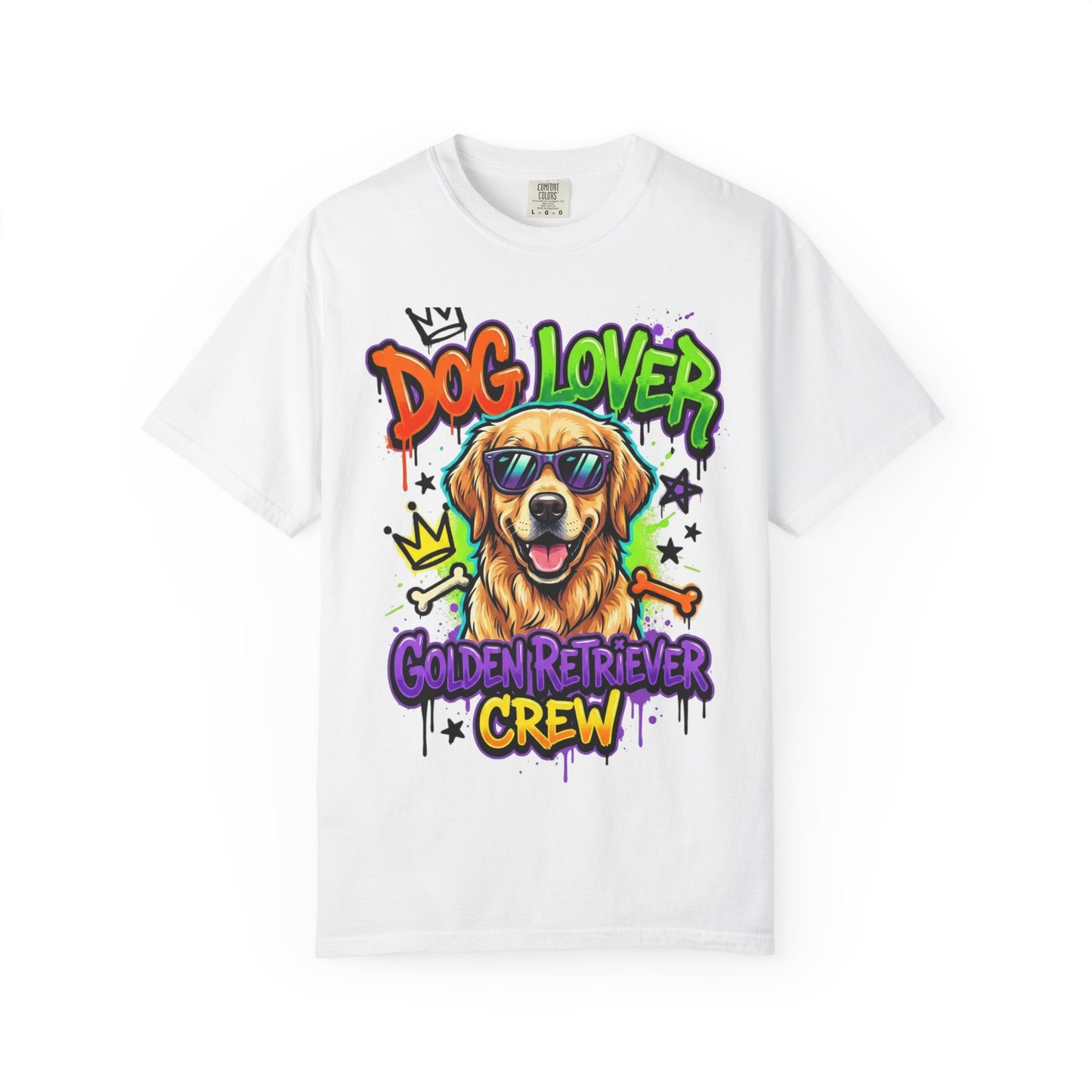 Dog Lover Golden Retriever Crew T-Shirt