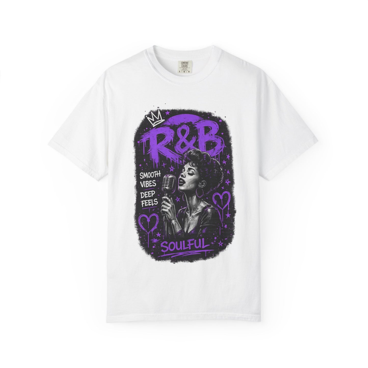 R&B Soulful Music Graphic T-Shirt — "Smooth Vibes, Deep Feels"