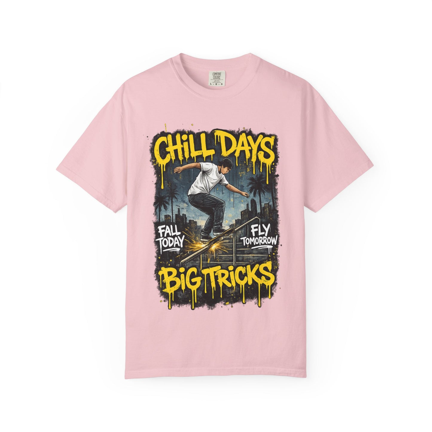Chill Days Big Tricks Skateboard T‑Shirt