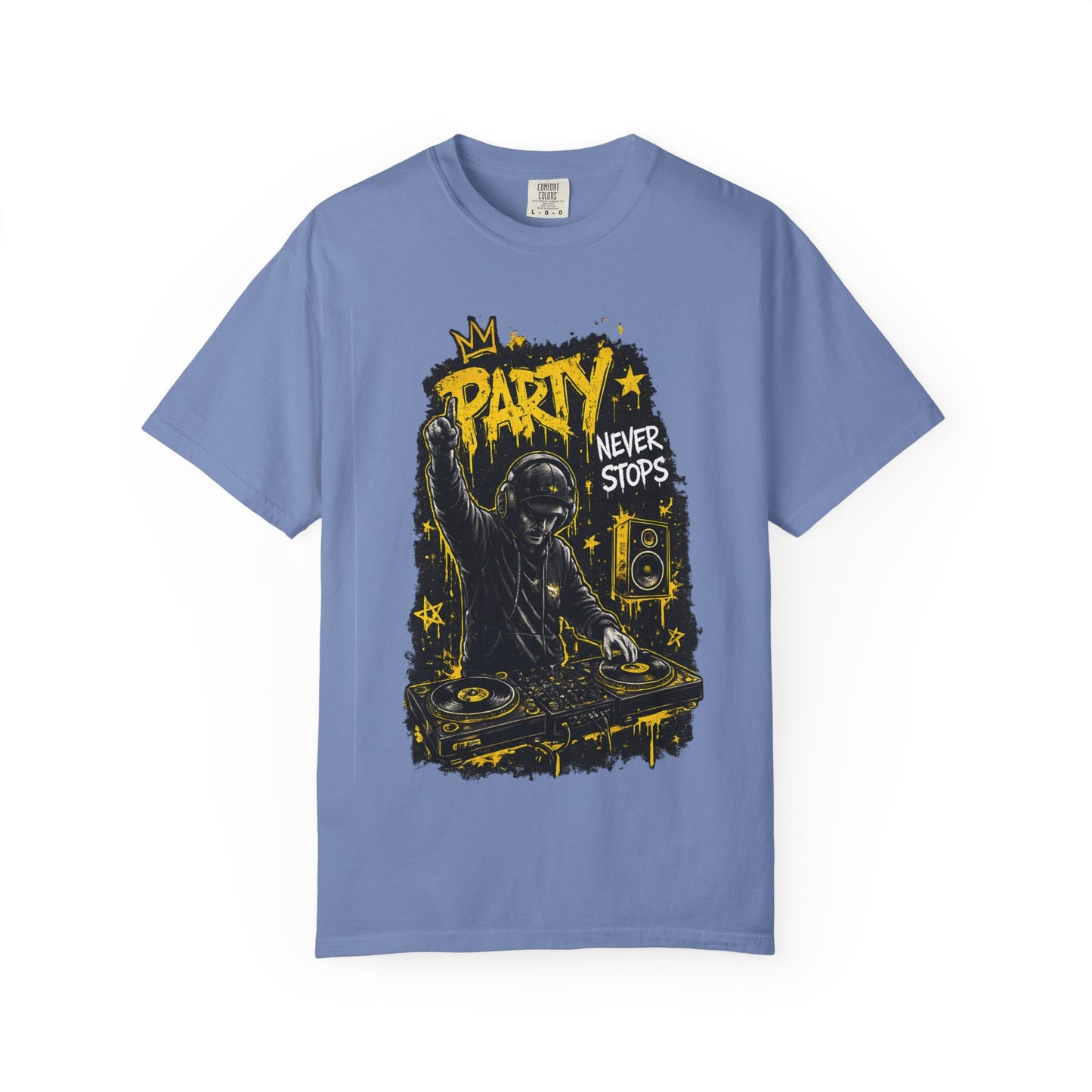 Party Never Stops DJ T-Shirt